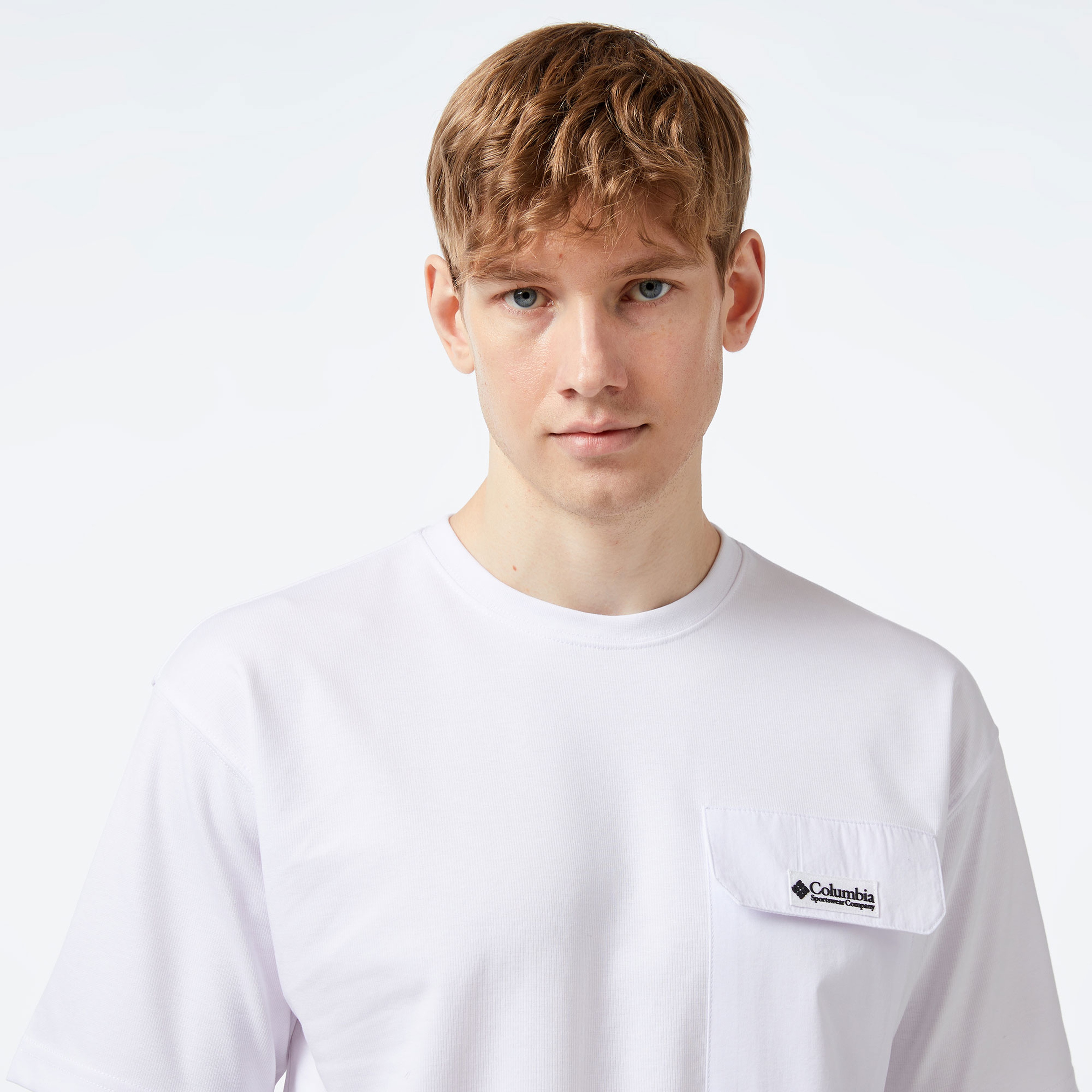 Columbia Erkek Beyaz T-Shirt