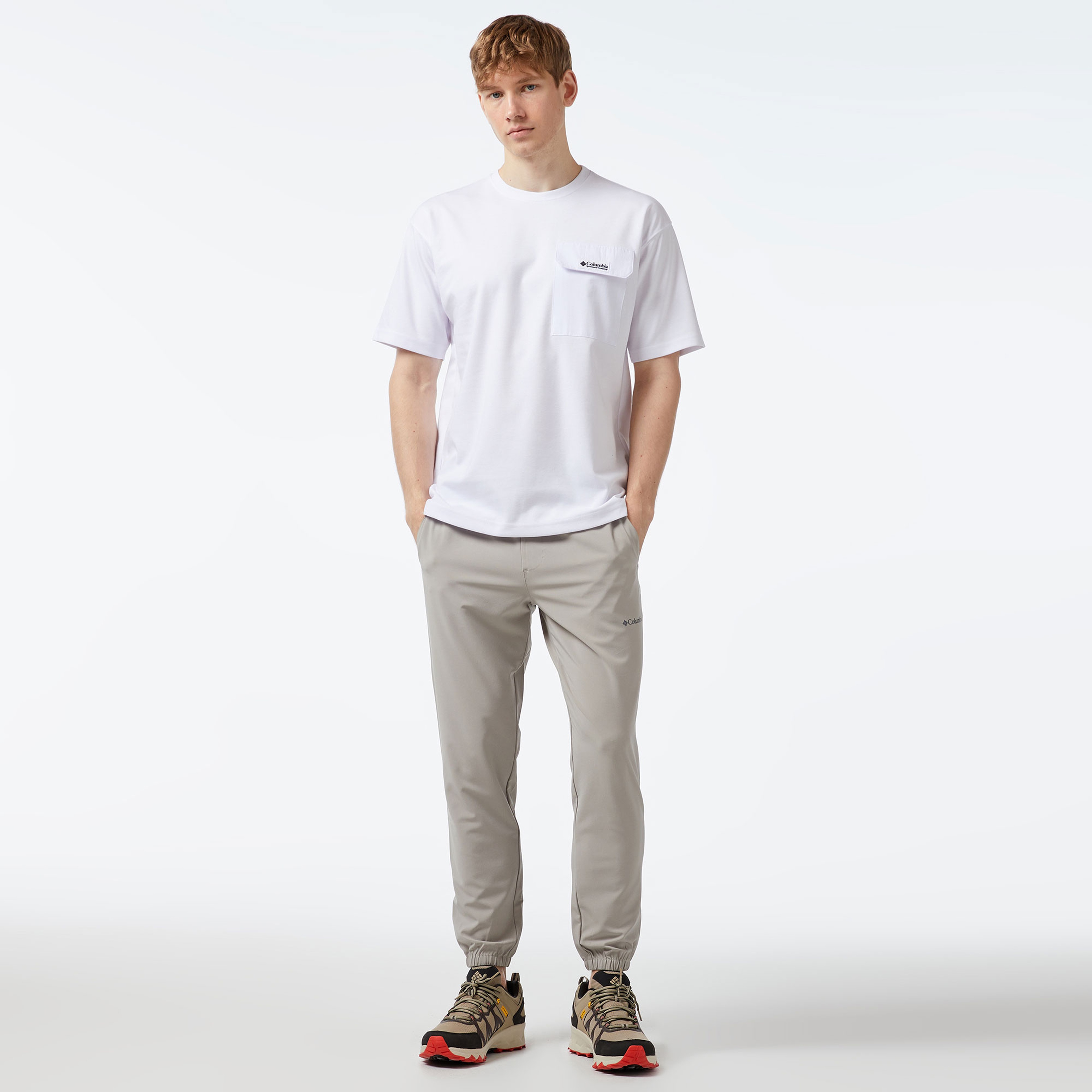 Columbia Erkek Beyaz T-Shirt