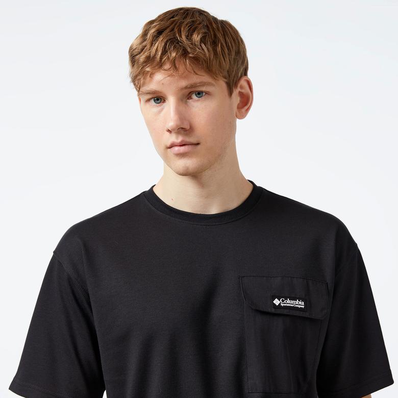 Columbia Heritage Erkek Siyah T Shirt