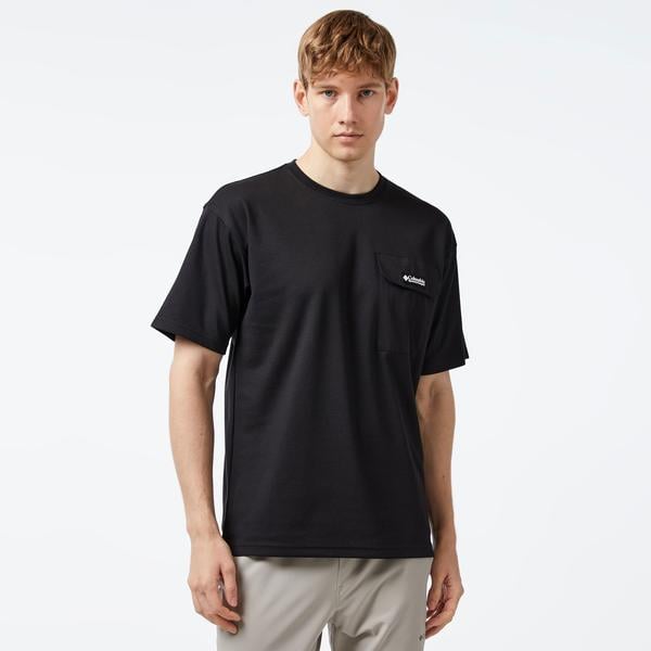 Columbia Heritage Erkek Siyah T Shirt