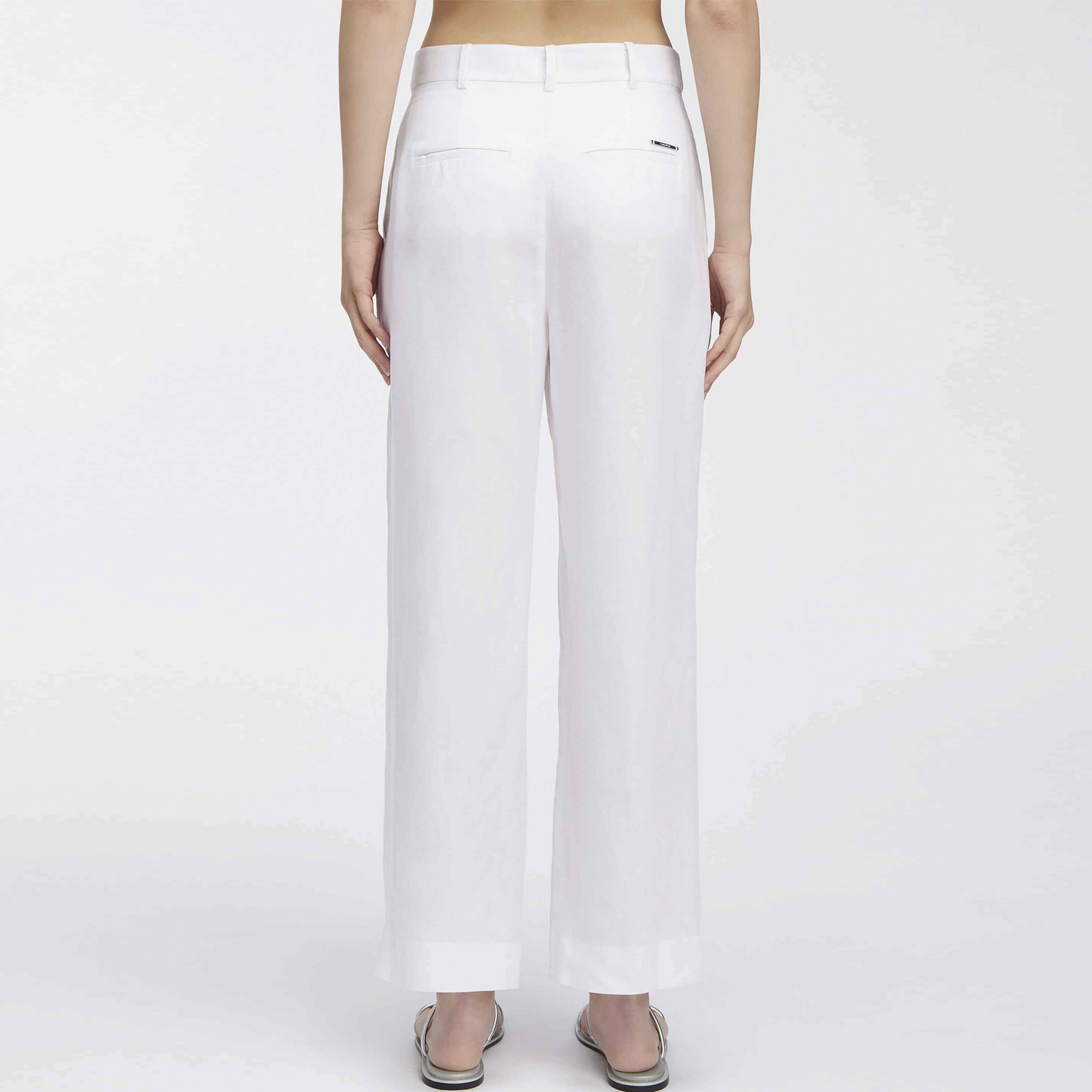 Calvin Klein Premium Essentials Kadın Beyaz Eşofman Altı