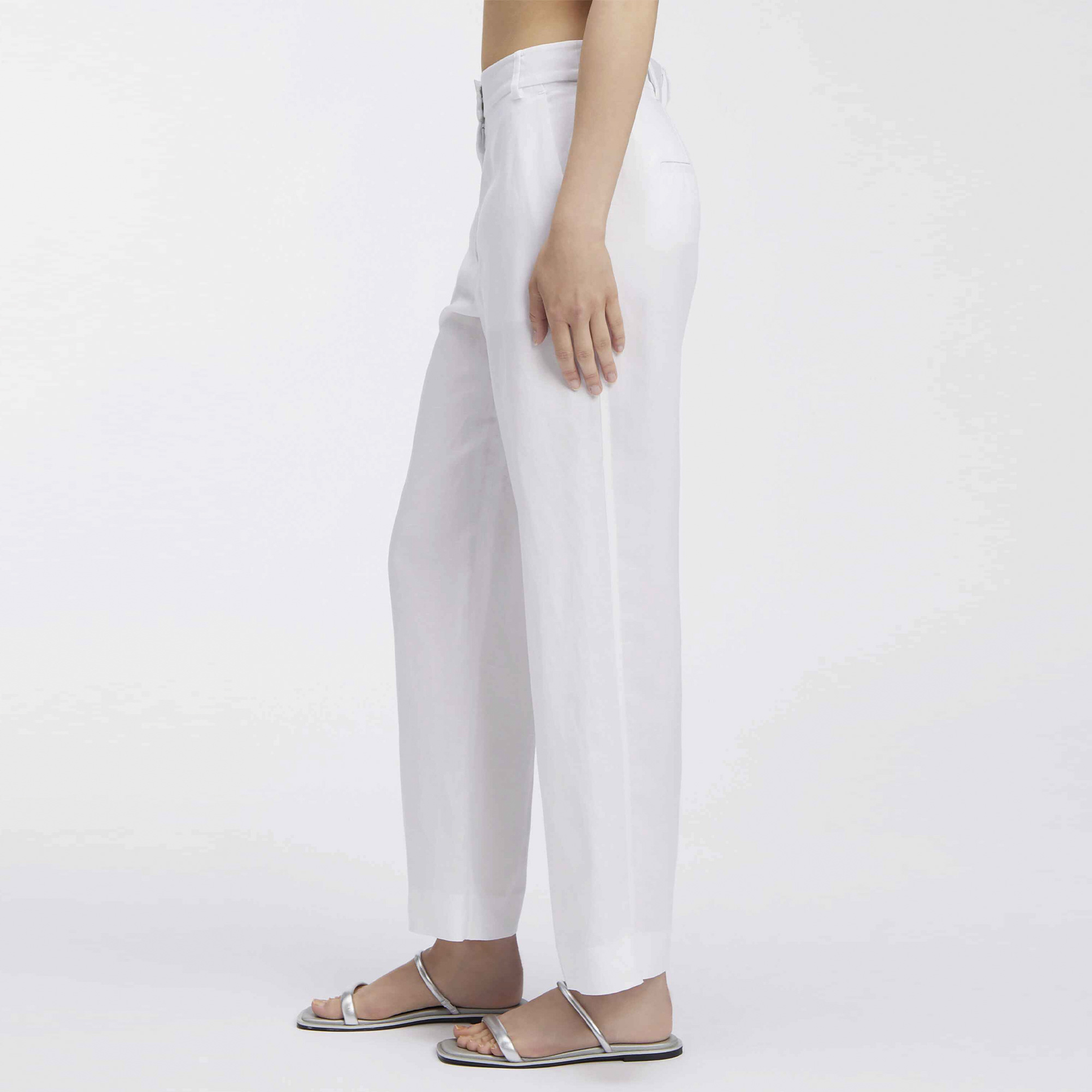 Calvin Klein Premium Essentials Kadın Beyaz Eşofman Altı