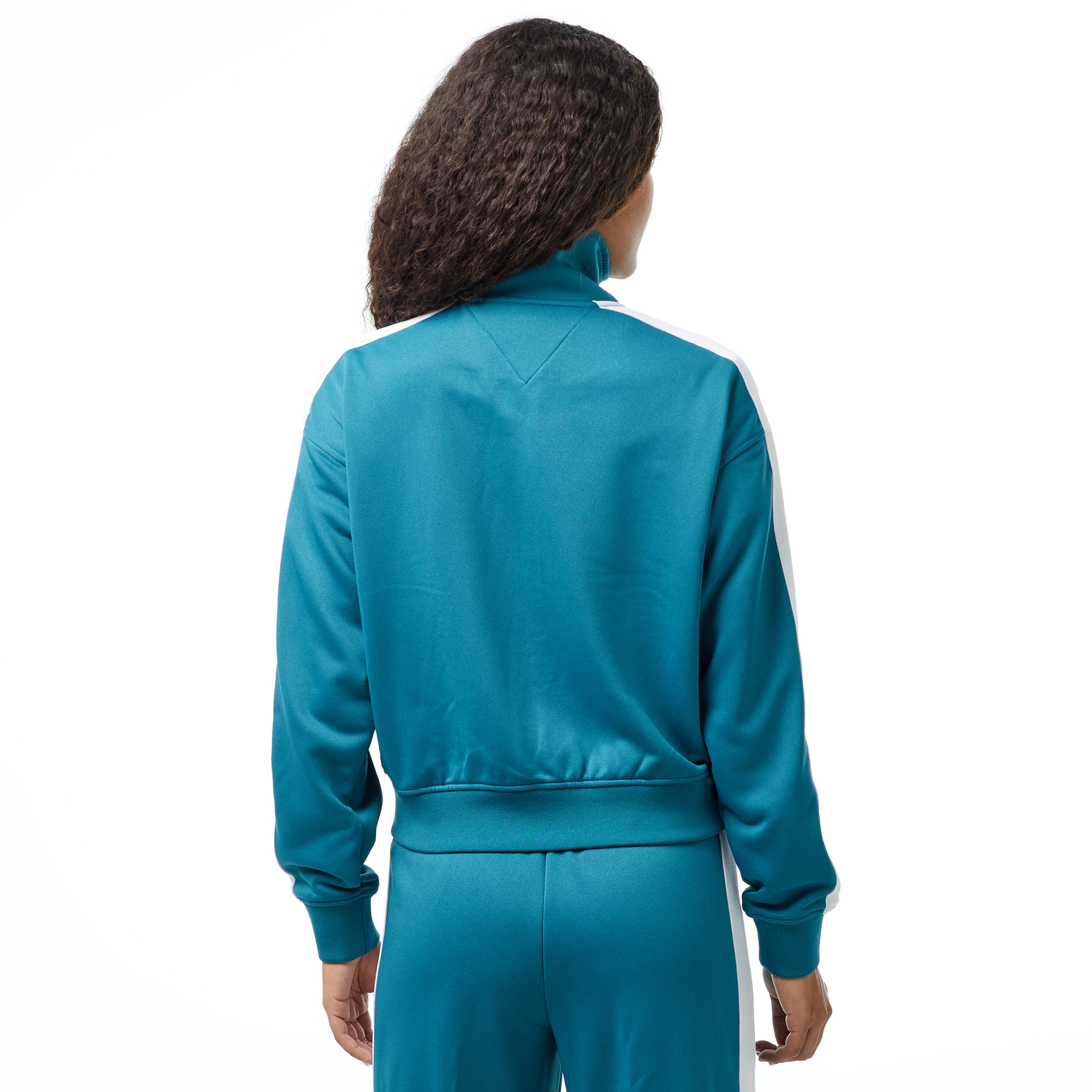 Tommy Jeans Varsity Sport 2 Track Kadın Mavi Sweatshirt