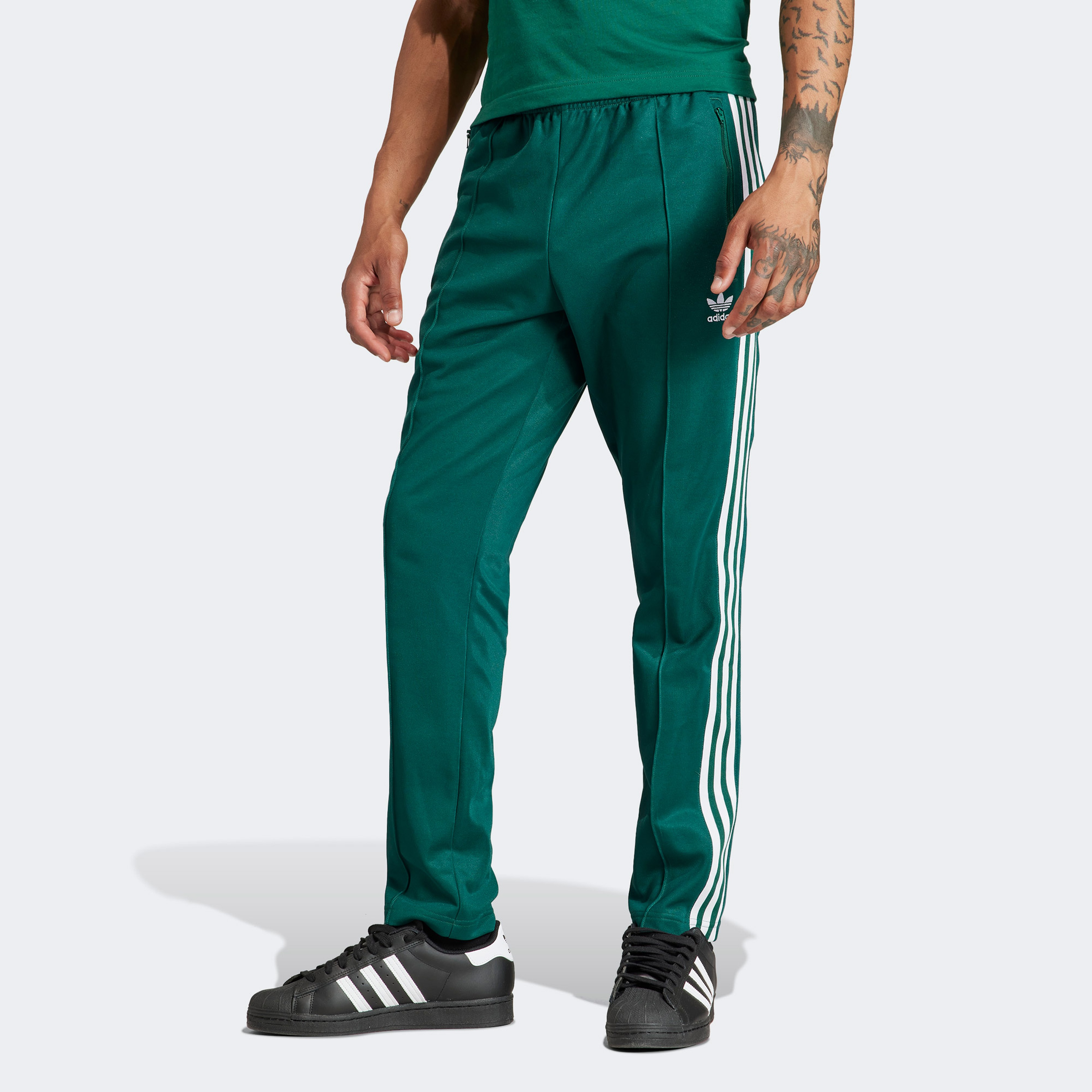 adidas Originals Beckenbauer Tp Erkek Yeşil Eşofman AltıLIP0419