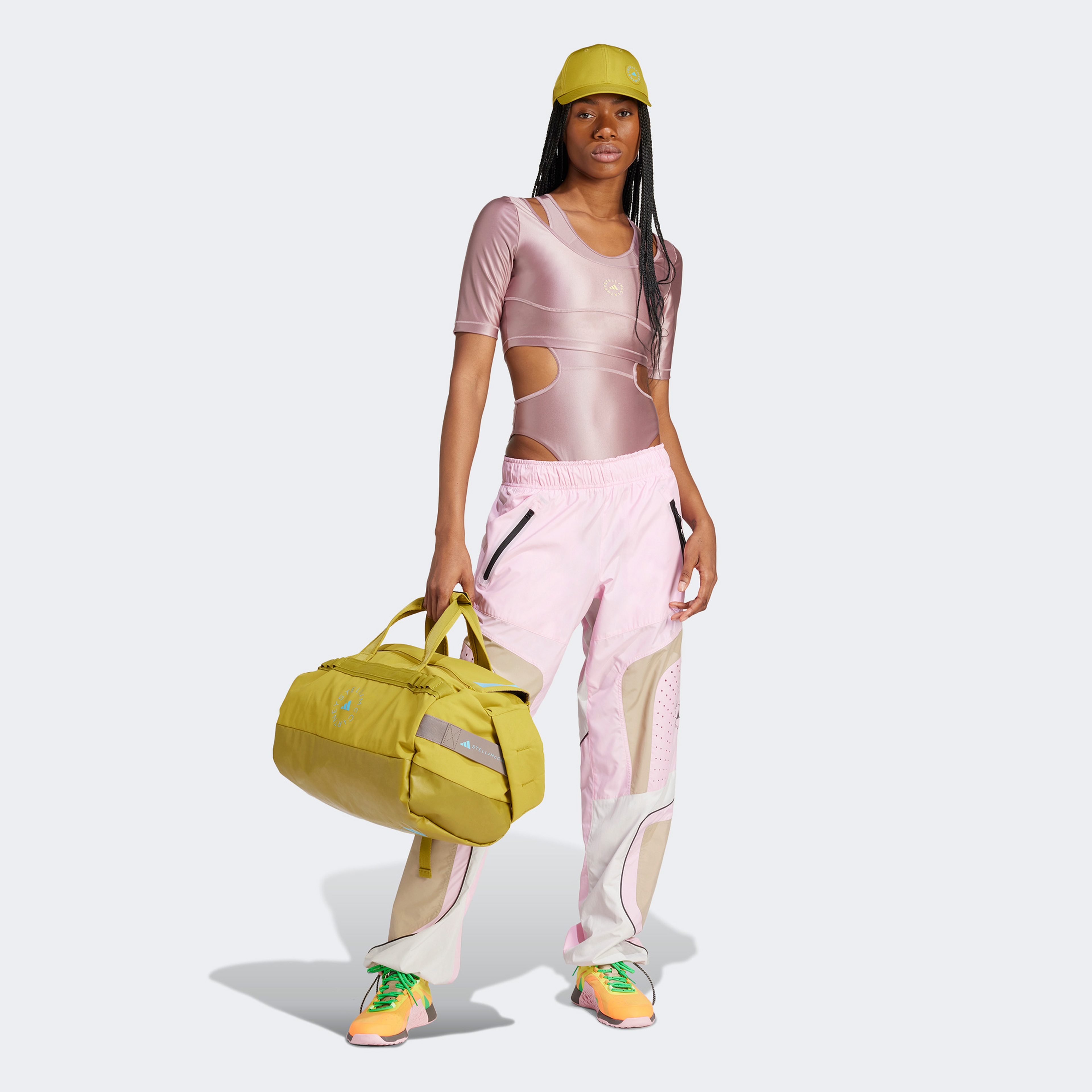 adidas Asmc Kadın Pembe Crop T-Shirt