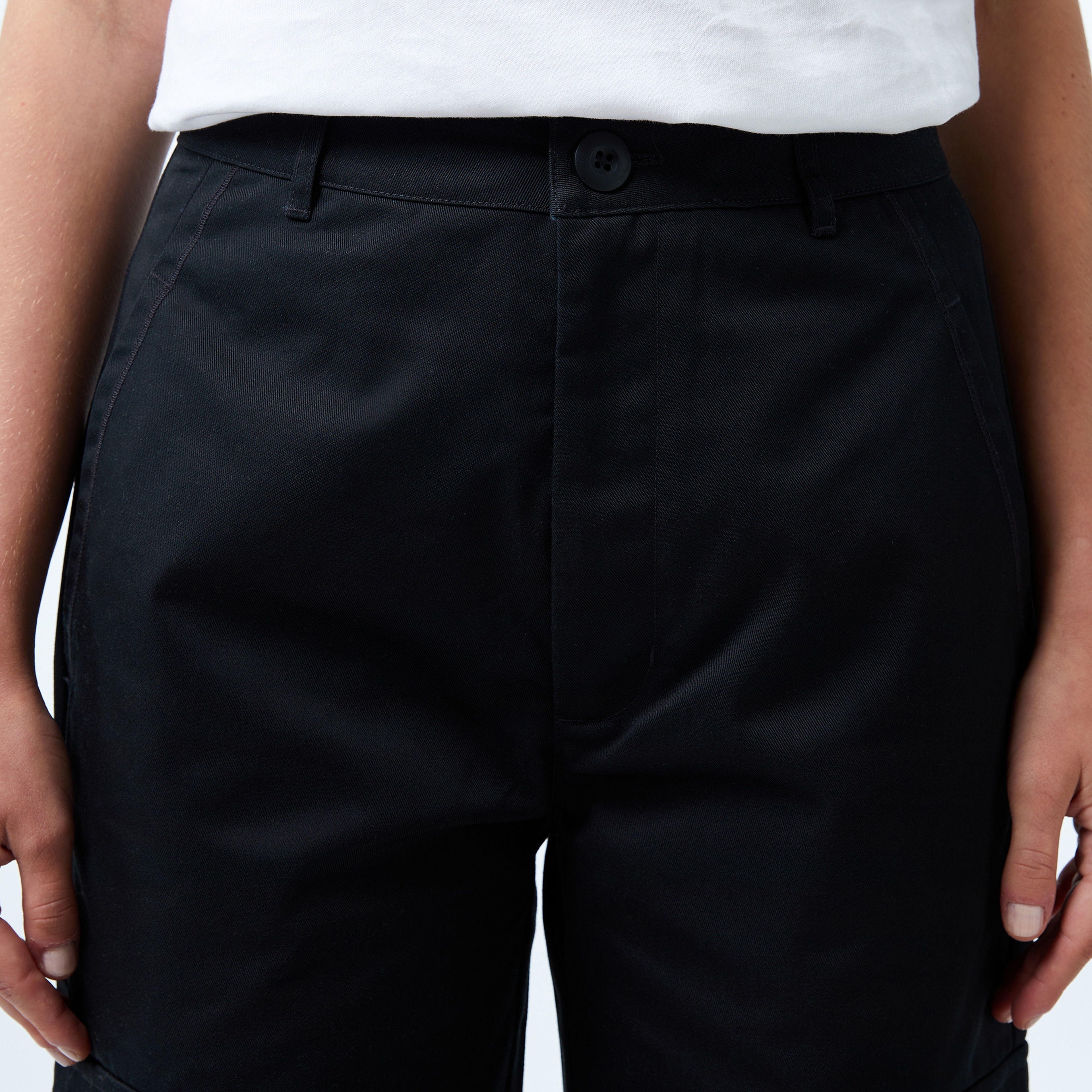 Champion Cargo Kadın Siyah Pantolon