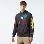 Champion Classic Erkek Gri Hoodie