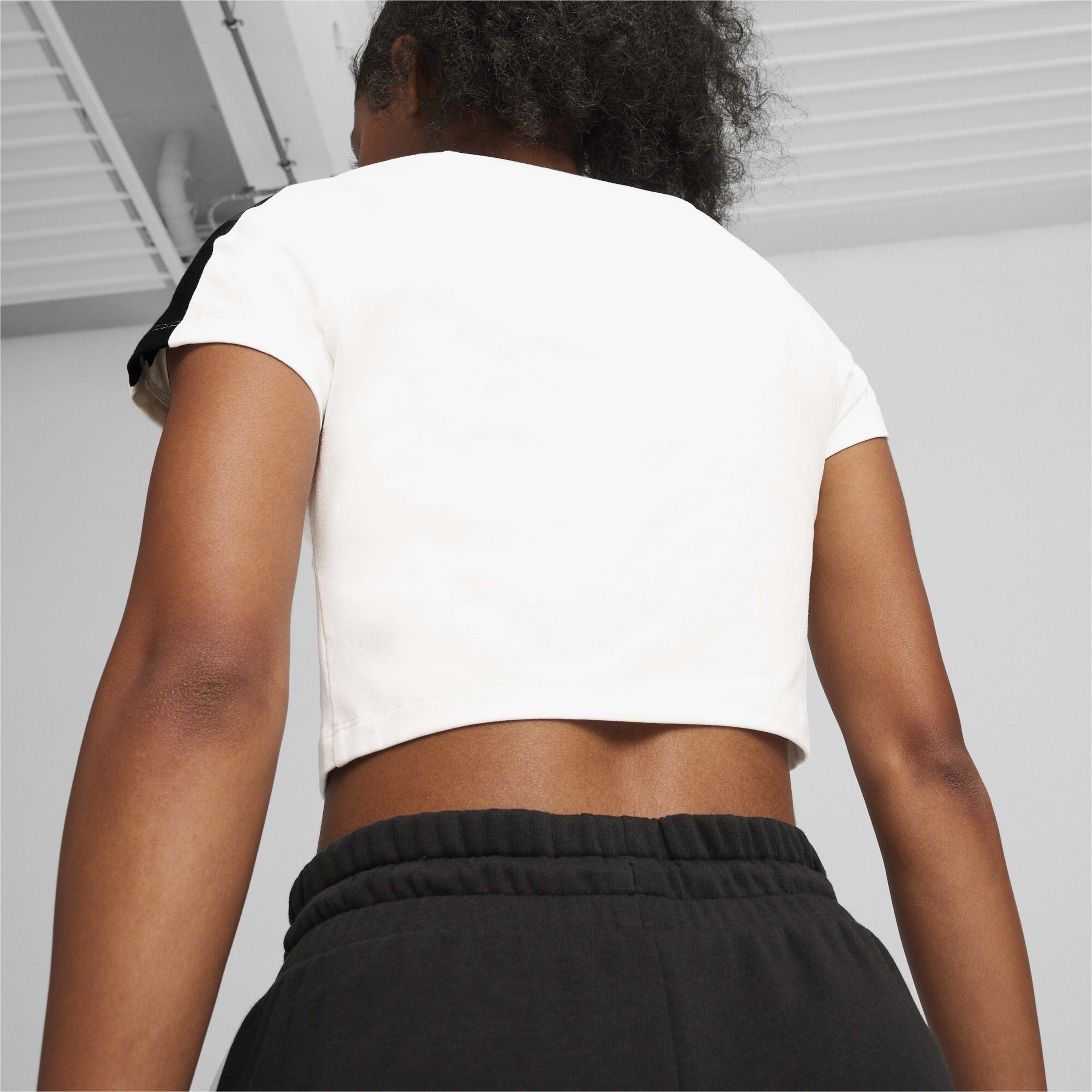 Puma Iconic T7 Baby Kadın Beyaz T-Shirt