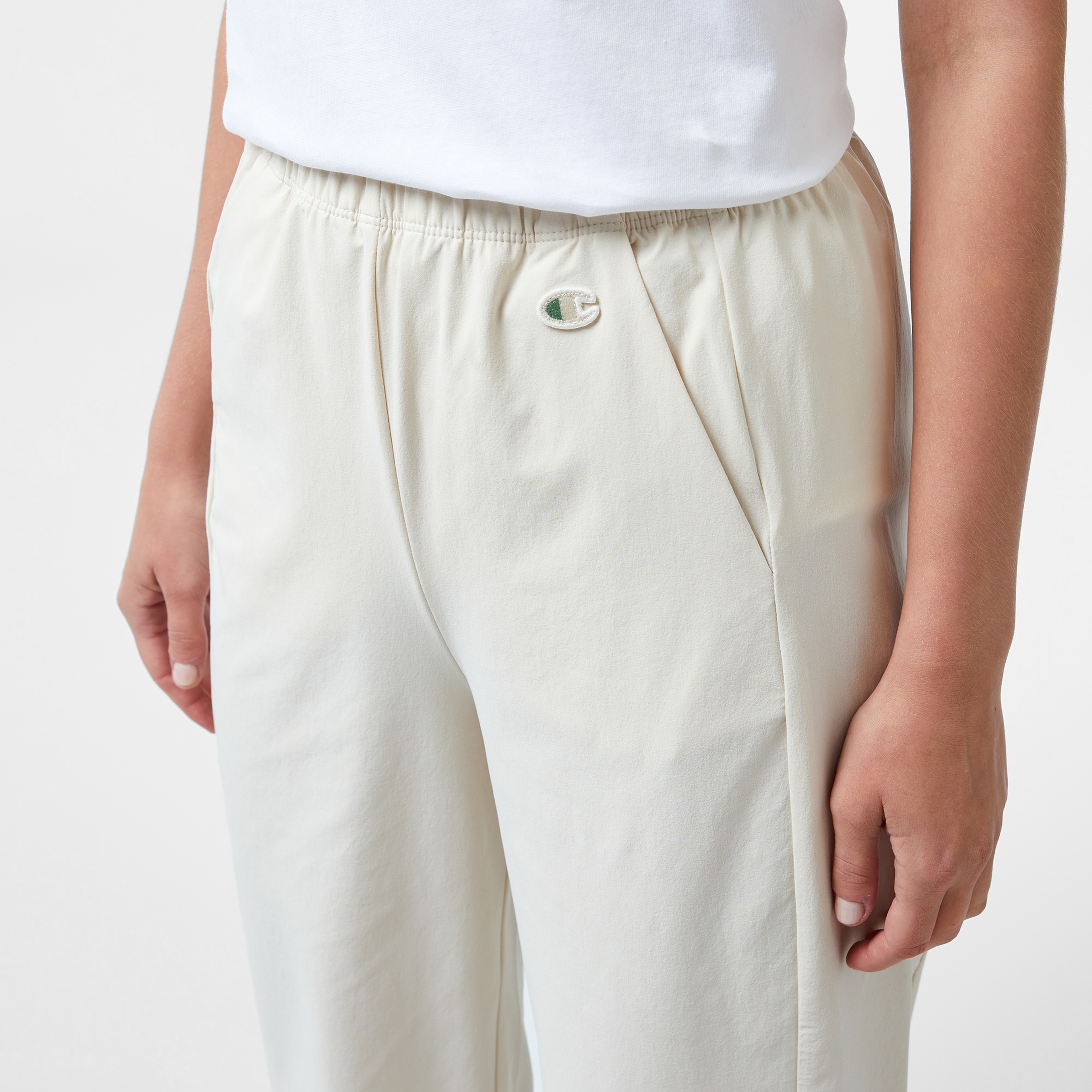 Champion Wide Leg Kadın Krem Pantolon