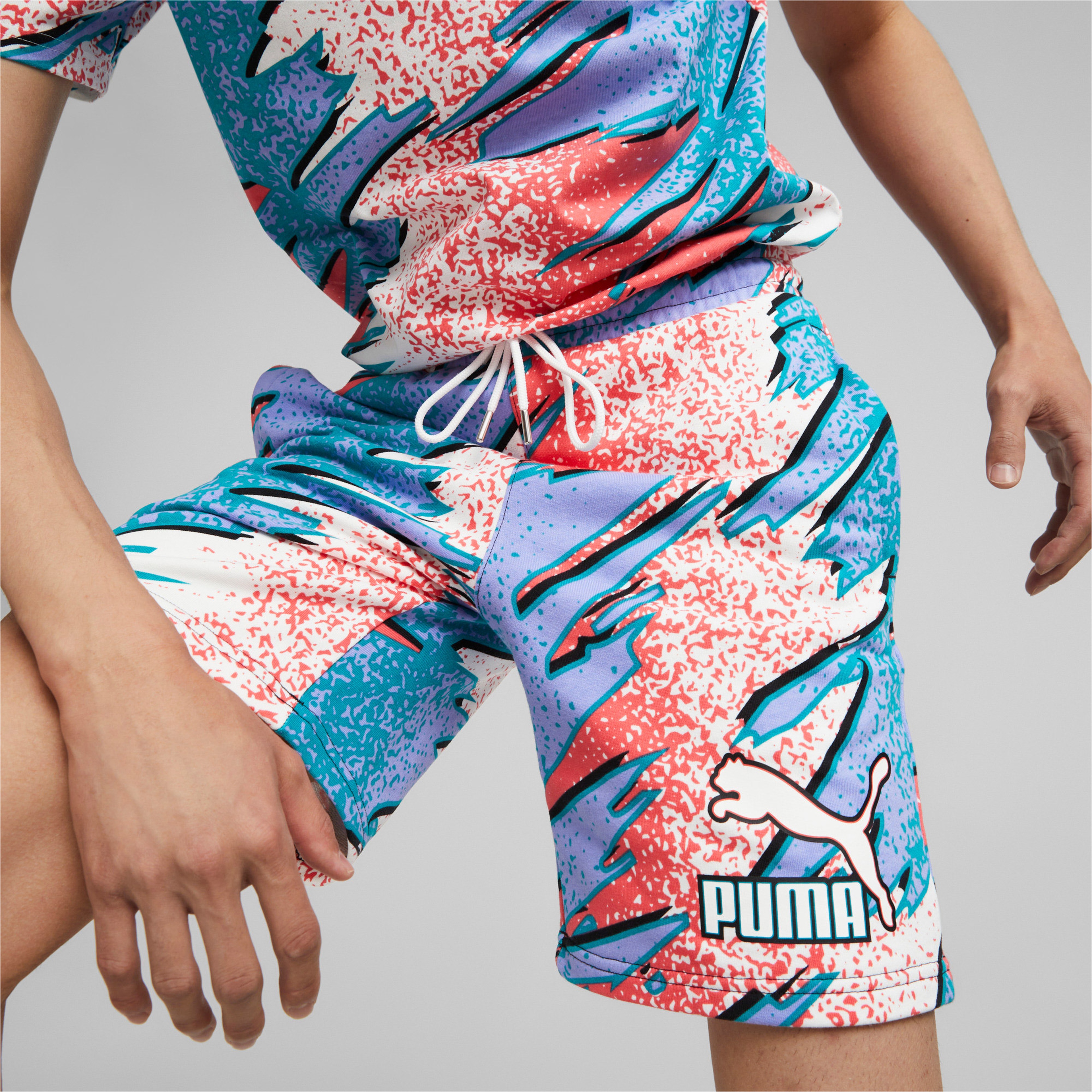 Puma Fandom Unisex Beyaz Şort