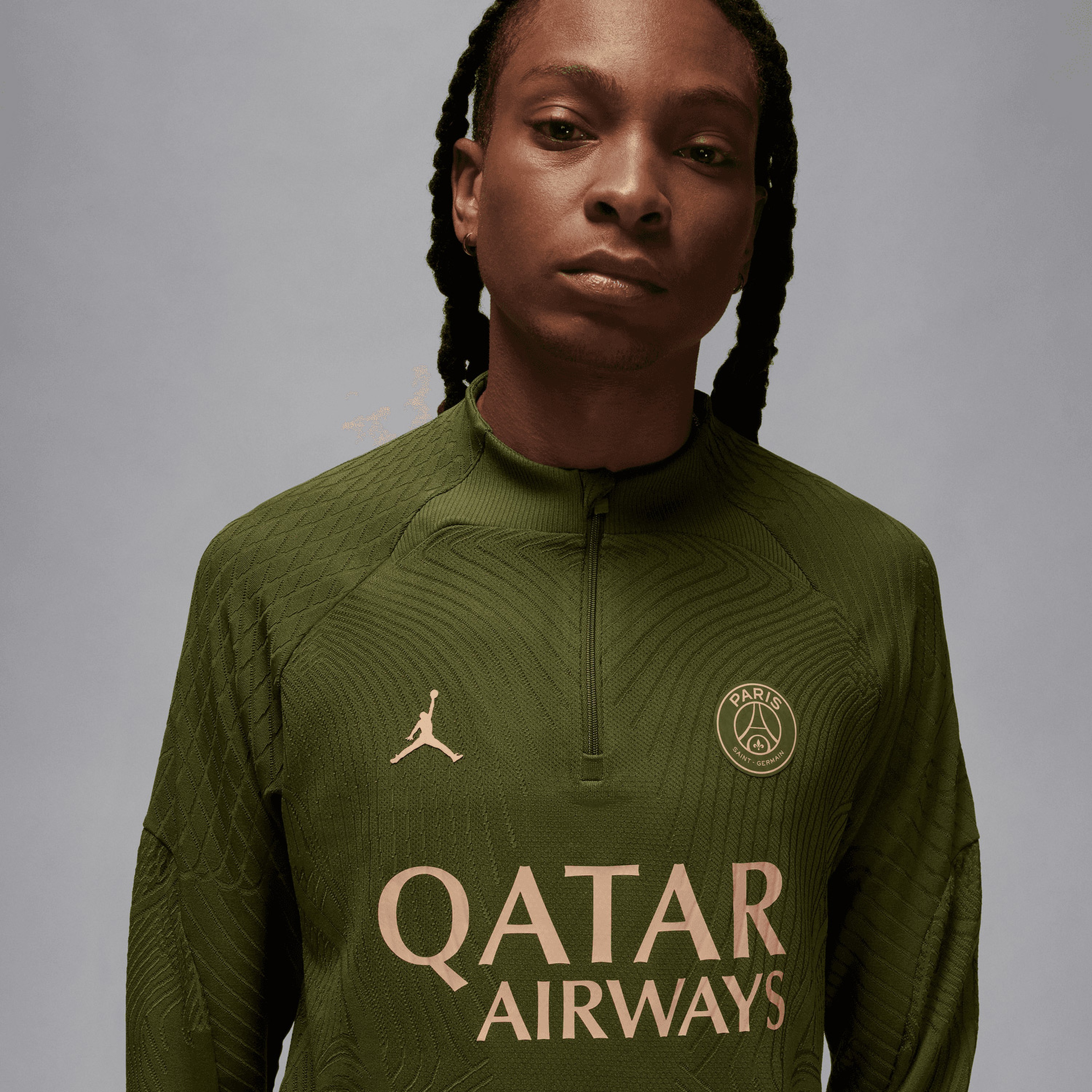 Nike Erkek Yeşil Sweatshirt