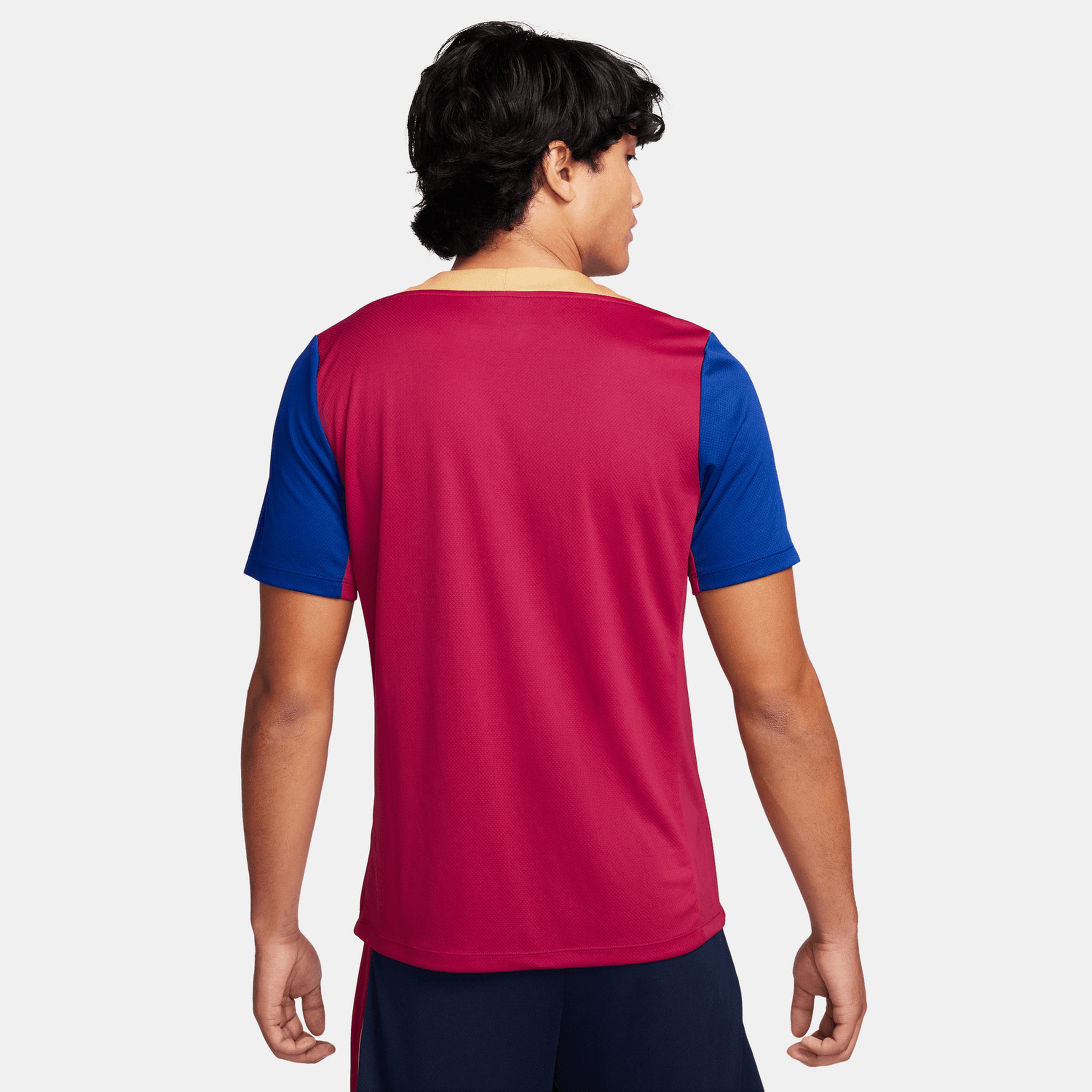 Nike FC Barcelona Strike Erkek Kırmızı Futbol Antrenman T
