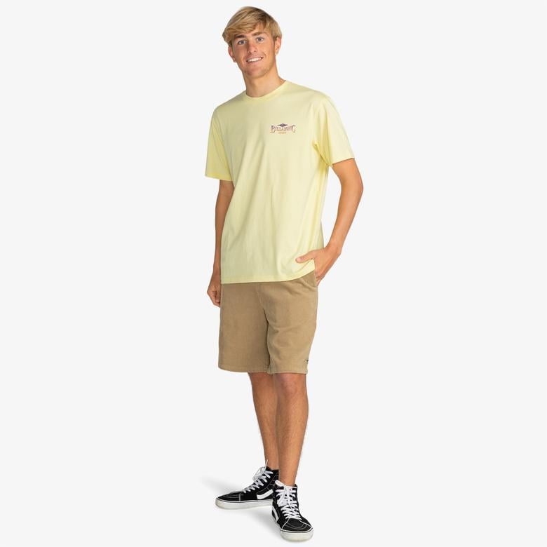 Billabong Erkek Sarı T-Shirt