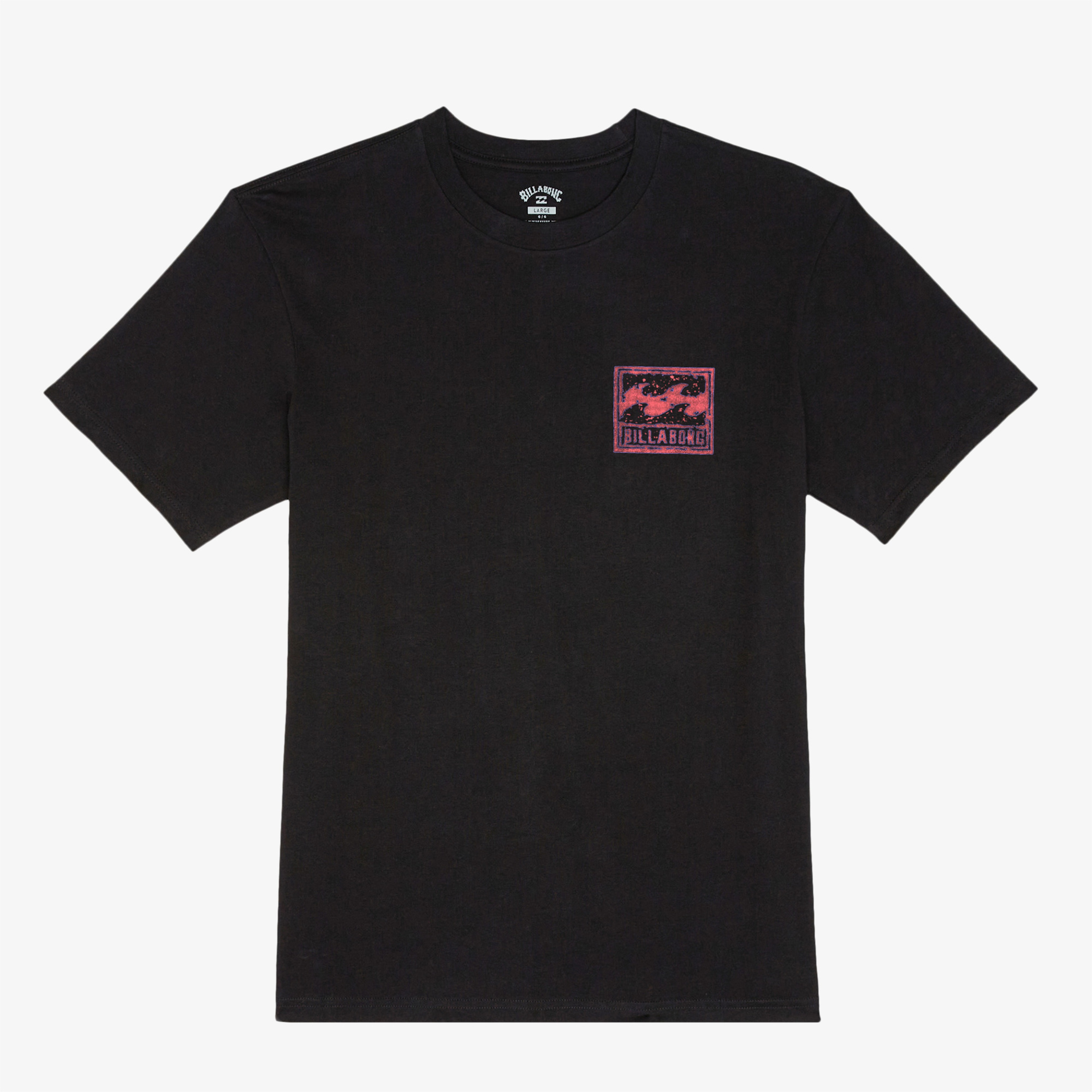 Billabong Crayon Wave Erkek Siyah Günlük T-Shirt