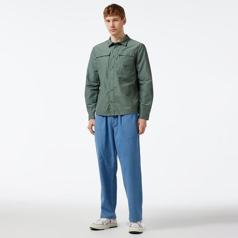 Jack Wolfskin Erkek Yeşil Gömlek