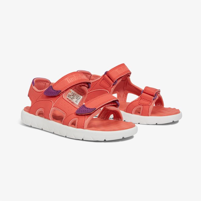 Timberland Perkins Row Backstrap Çocuk Kahverengi Sandalet