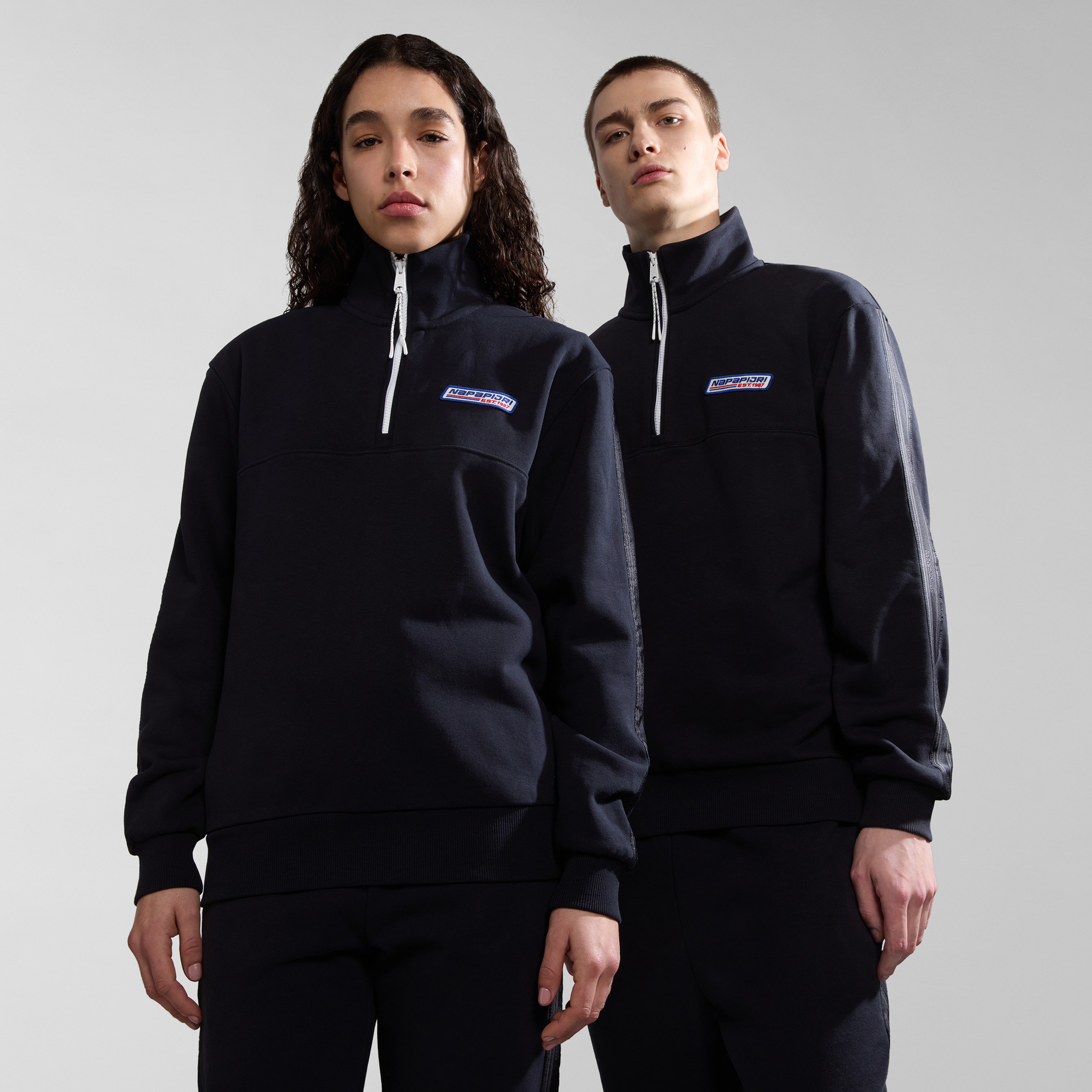 Napapijri B-Grober Hz Unisex Siyah Sweatshirt