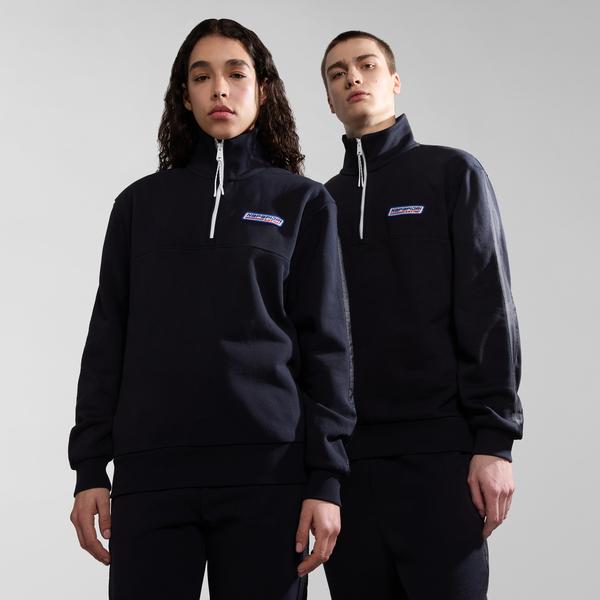 Napapijri B-Grober Hz Unisex Siyah Sweatshirt