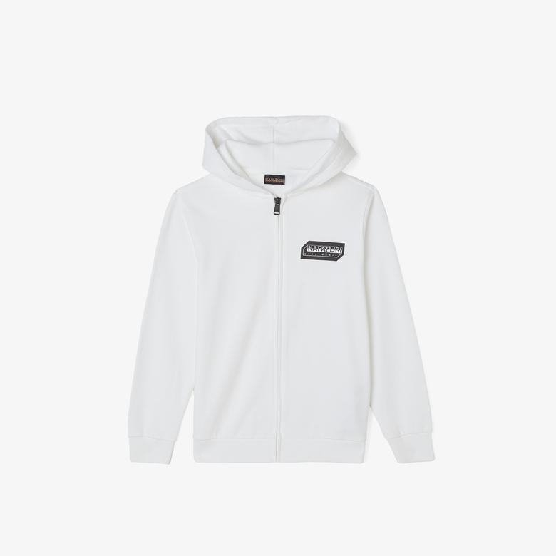 Napapijri K B-Kitik Fzh Çocuk Beyaz Hoodie