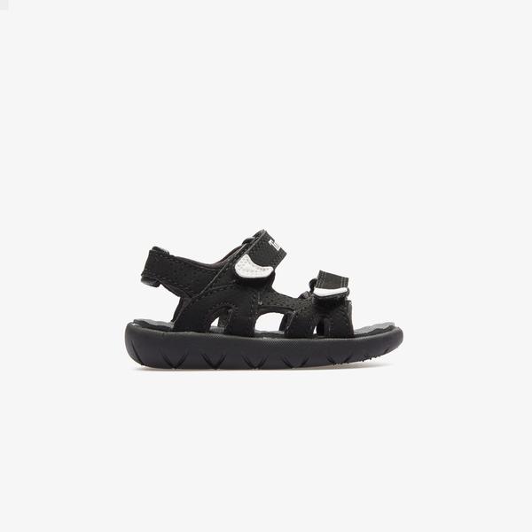Timberland Perkins Row Backstrap Bebek Siyah Sandalet
