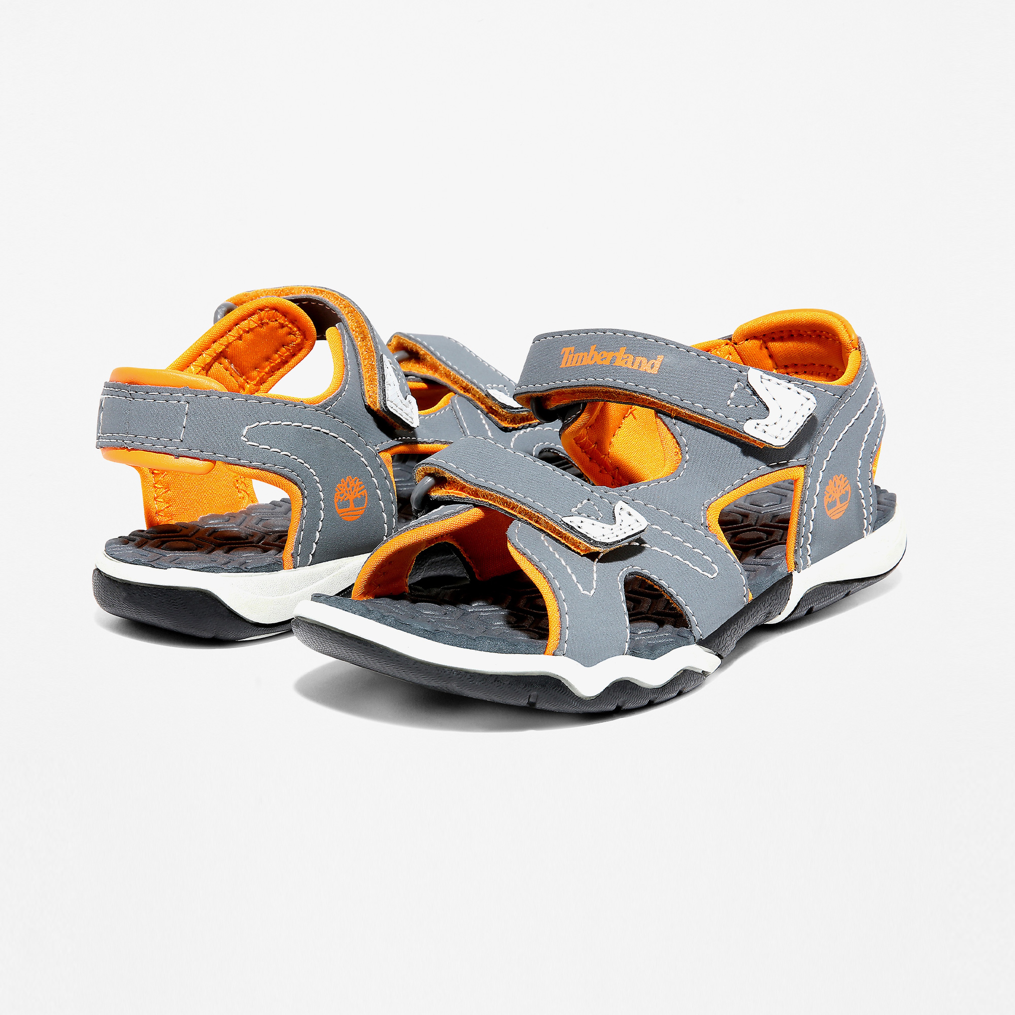 Timberland Backstrap Bebek Gri Sandalet