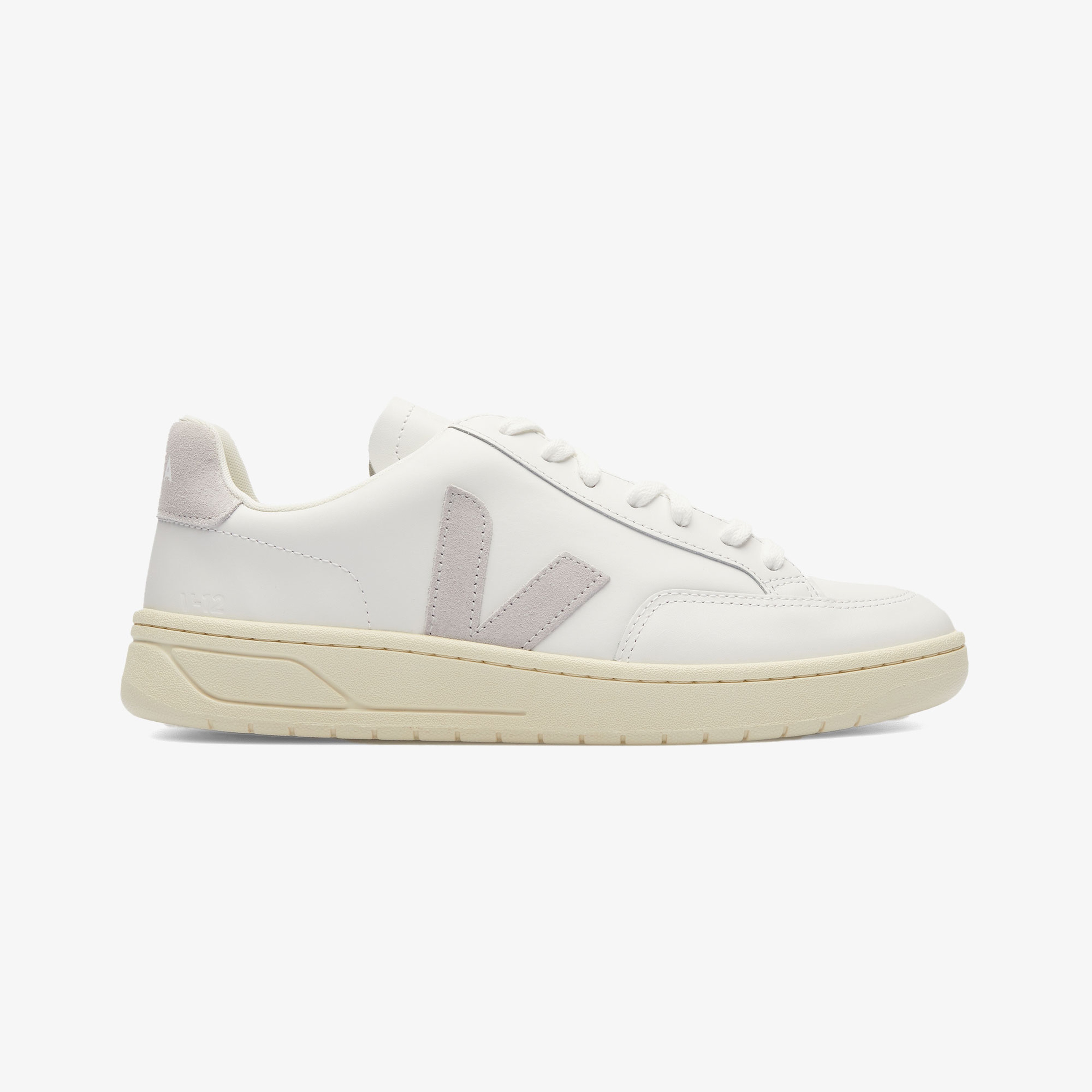 Veja V-12 Leather Erkek Beyaz Sneaker