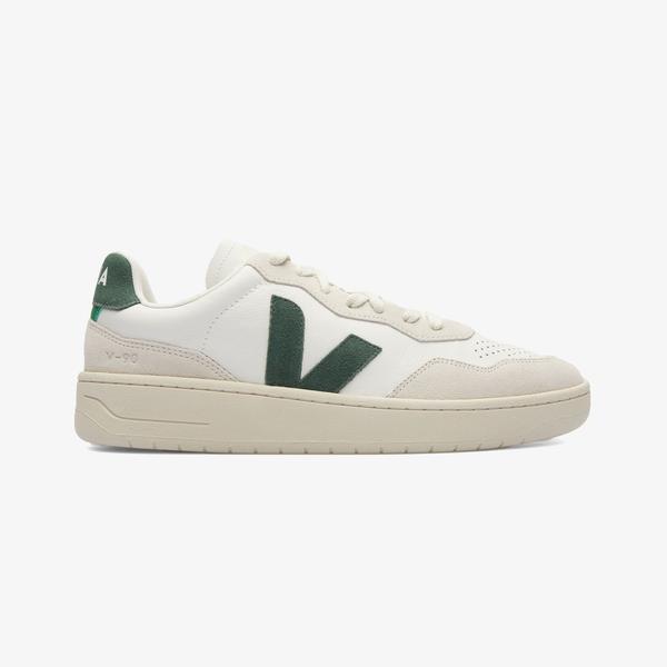 Veja V-90 Leather Erkek Beyaz Sneaker