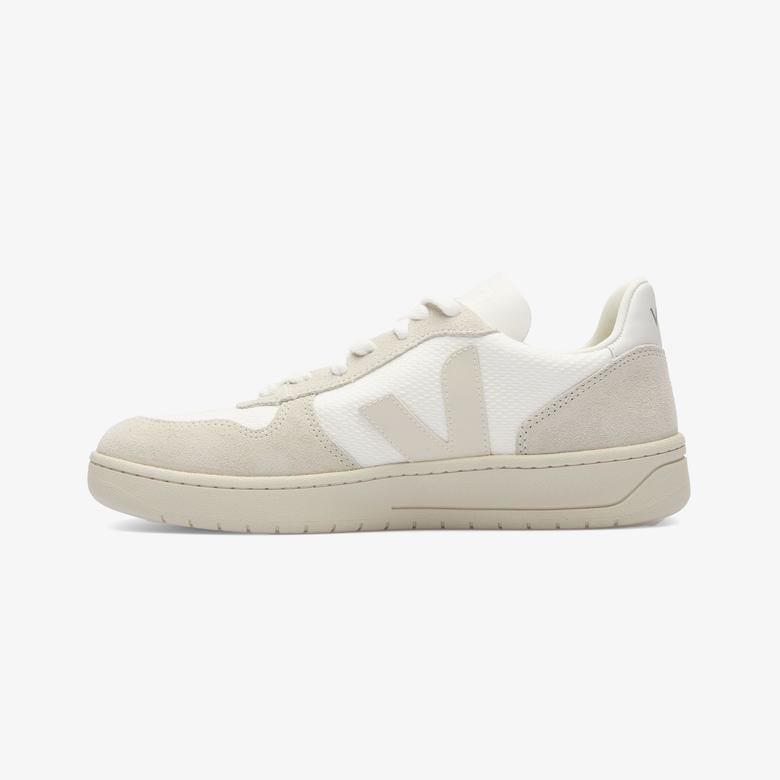 Veja V-10 B-Mesh Erkek Beyaz Sneaker