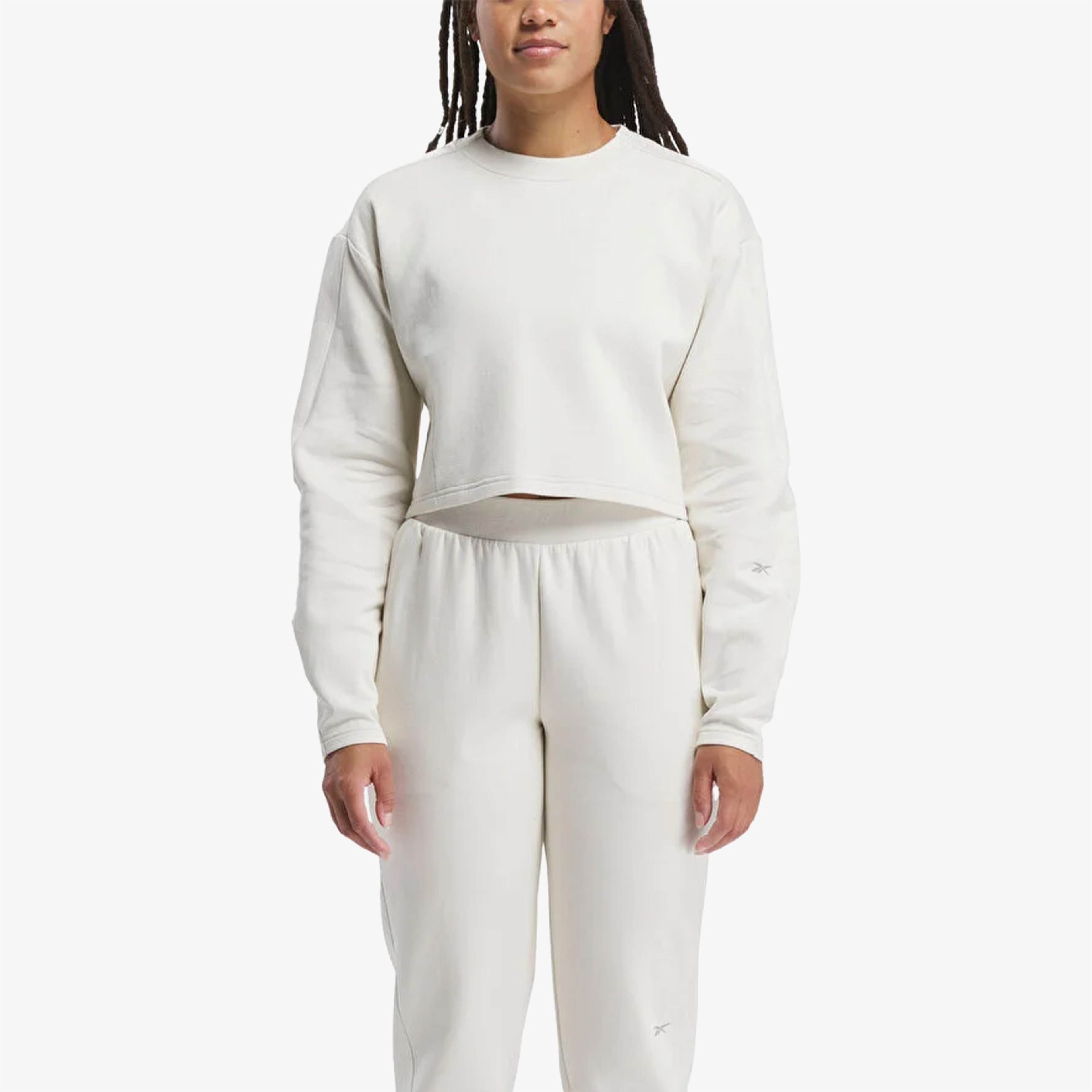Reebok Dreamblend Kadın Ekru Sweatshirt