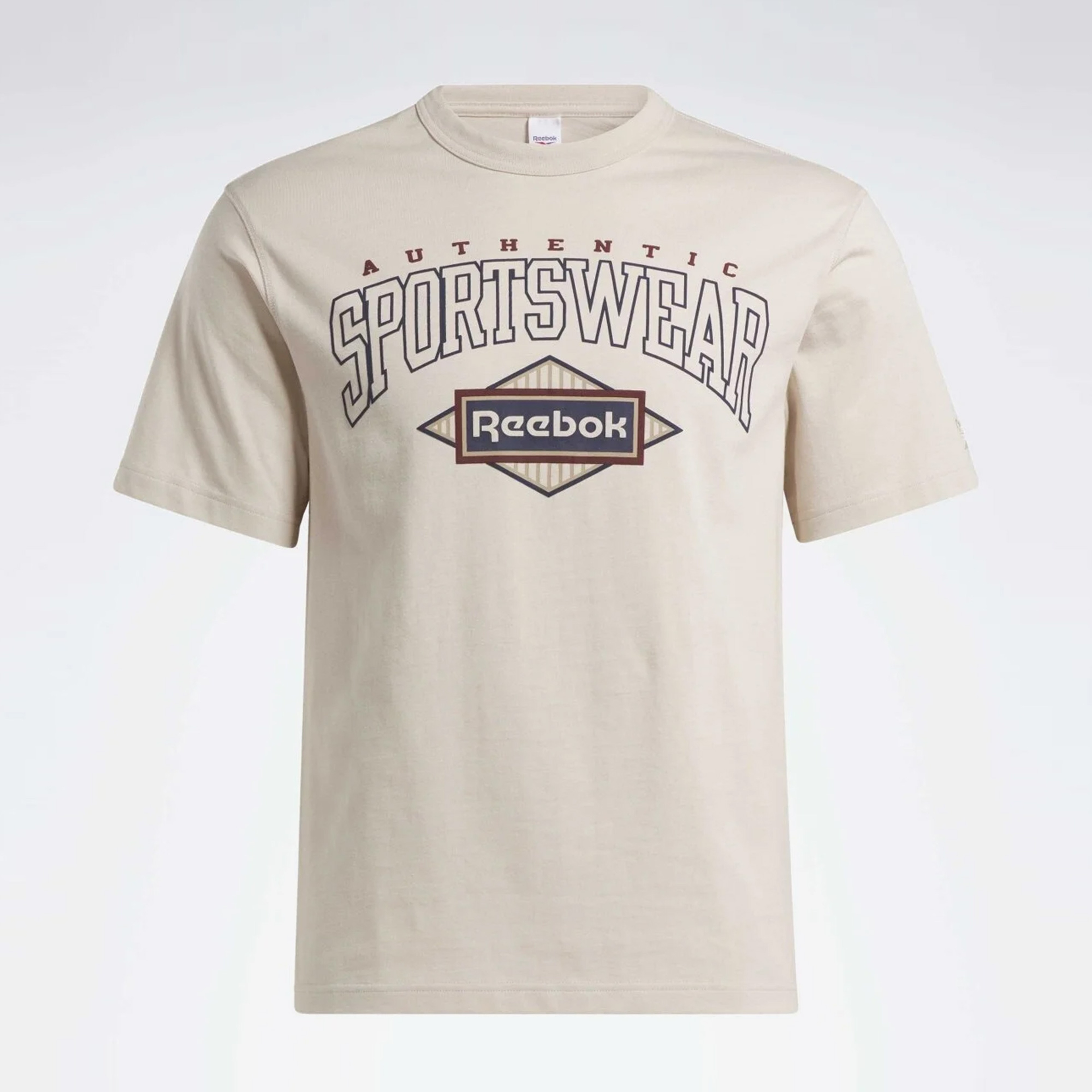 Reebok Classics Sporting Erkek Bej T-Shirt
