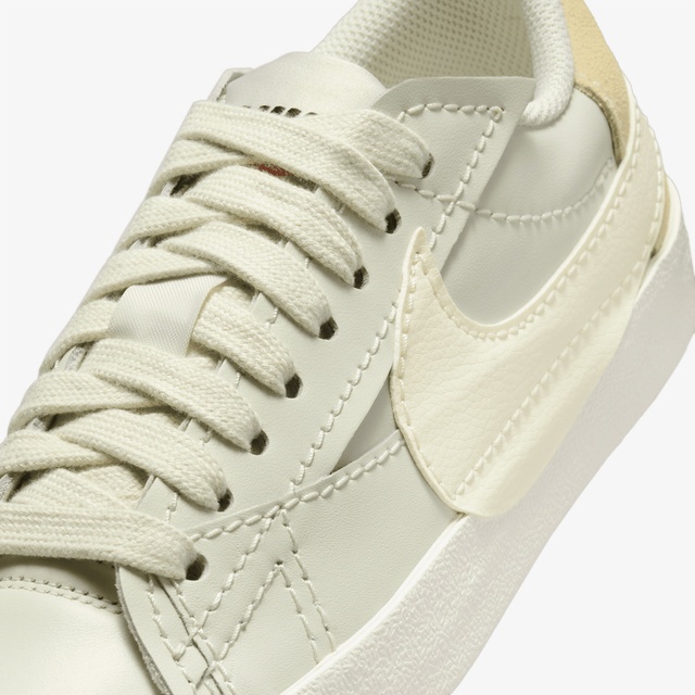 Nike Nike Blazer Low 77 Jumbo Kadın Krem Spor Ayakkabı Sneaker | Occasion Krem - 8. görsel