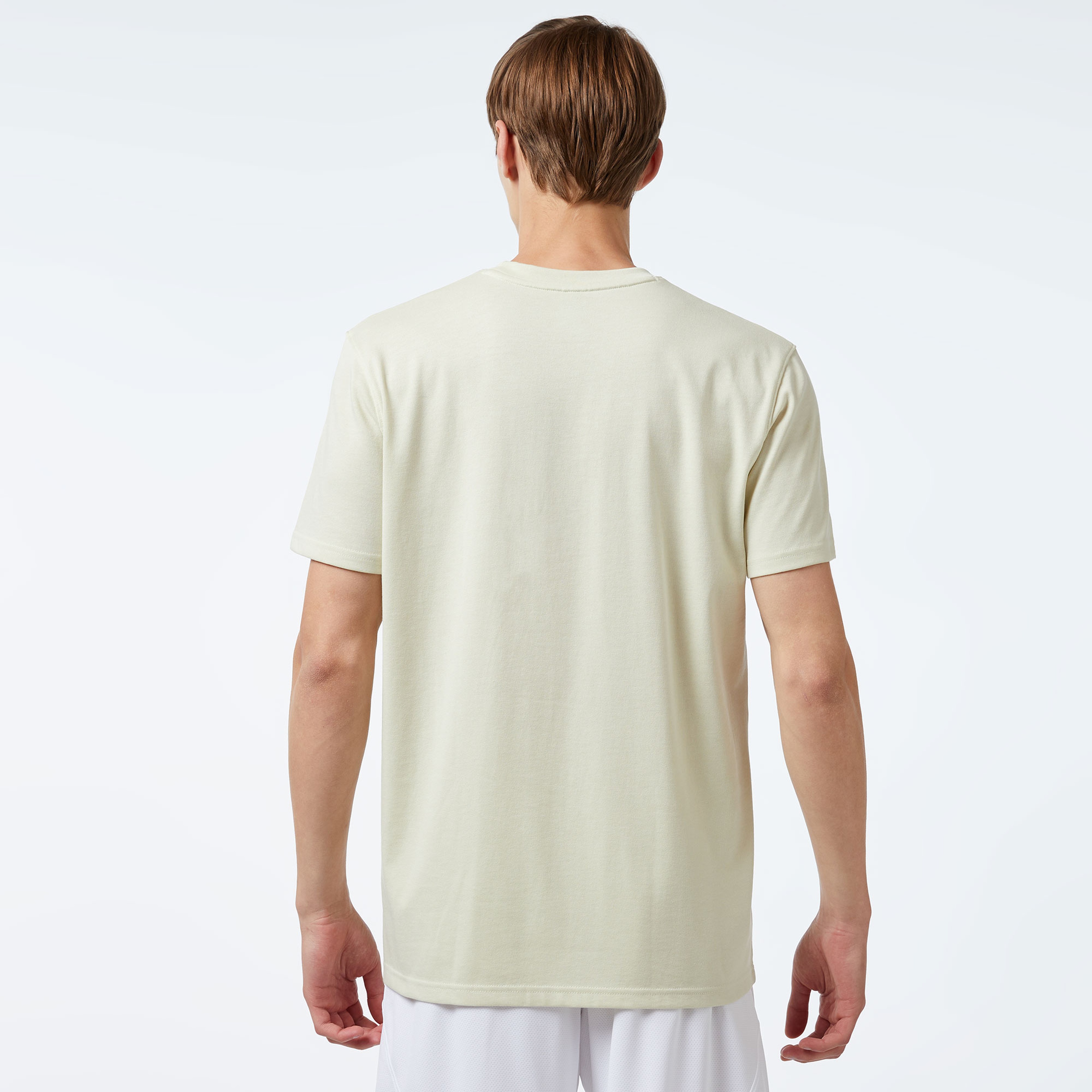 Under Armour Hw Lc Logo Repeat Ss Erkek Bej T-Shirt