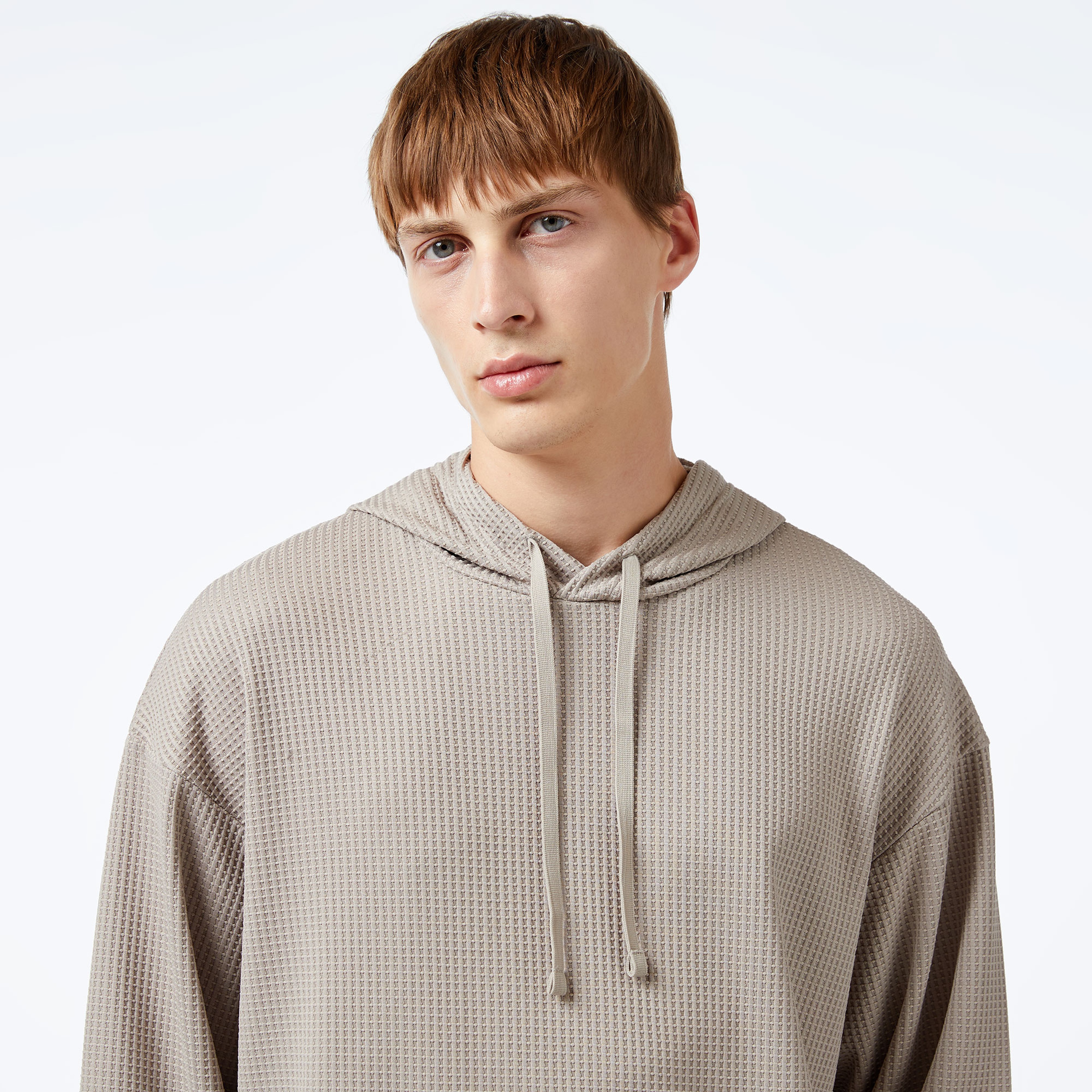 Under Armour Rival Waffle Erkek Kahverengi Hoodie