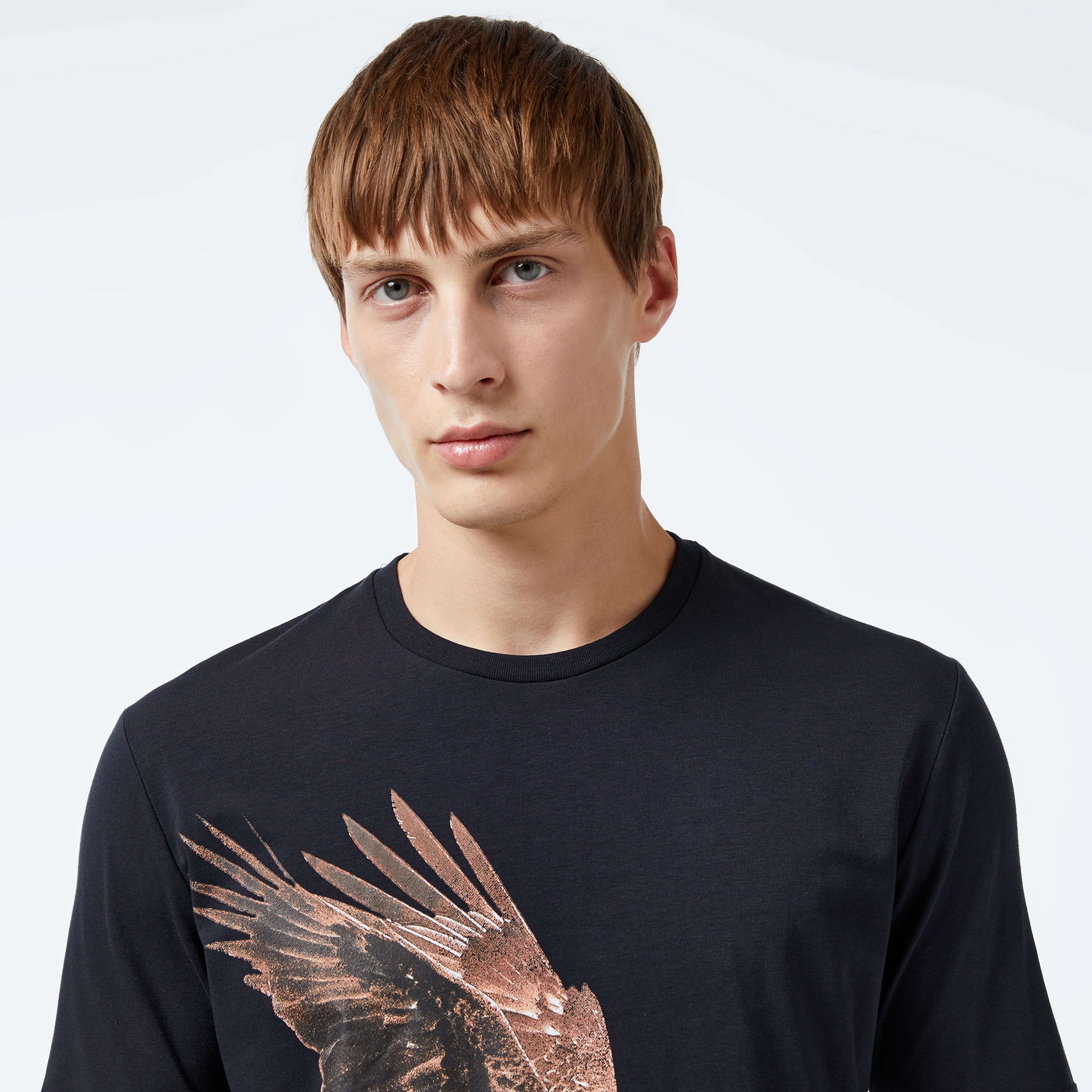 Under Armour Pjt Rck Eagle Graphic Ss Erkek Siyah T-Shirt