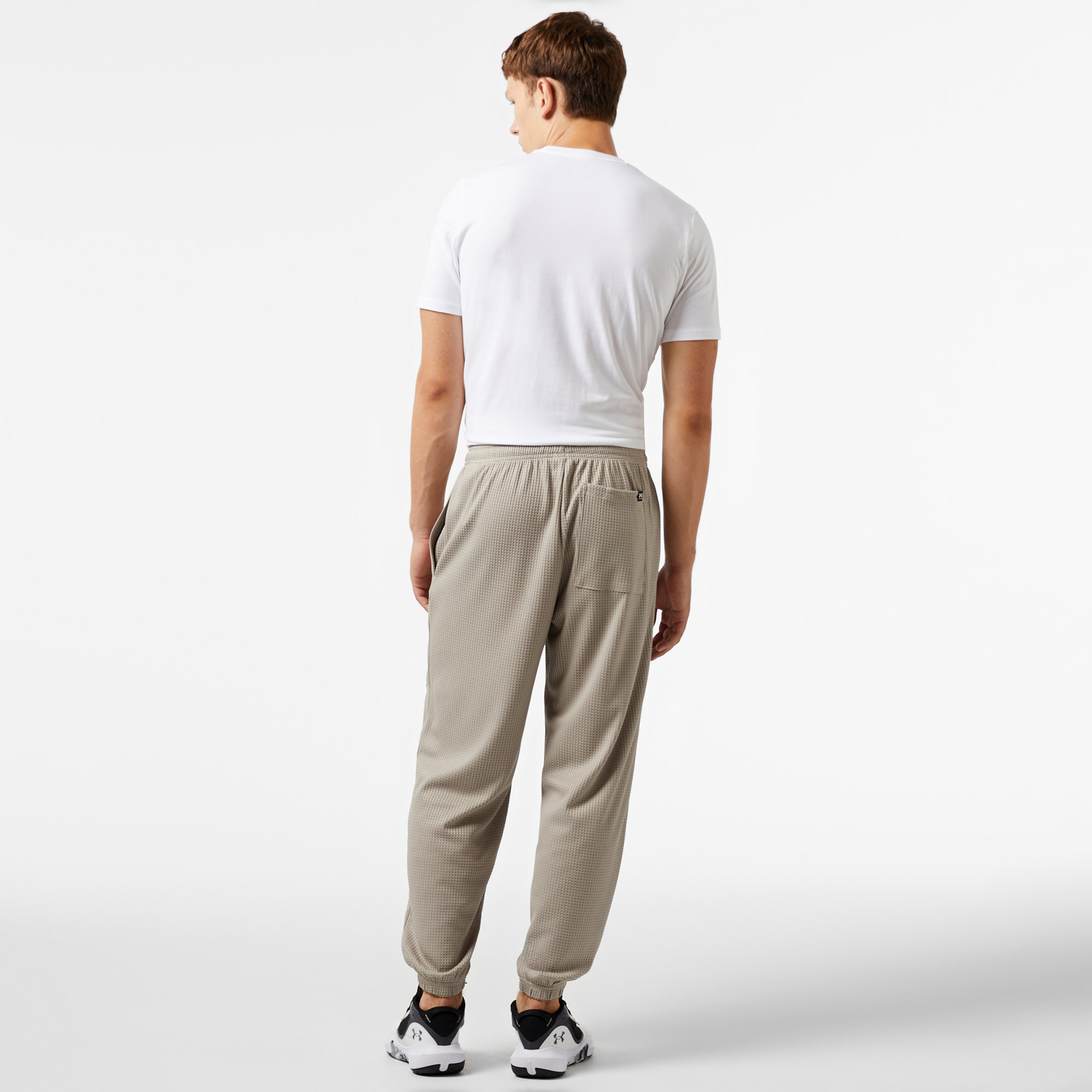 Under Armour Rival Waffle Jogger Erkek Kahverengi Eşofman Altı