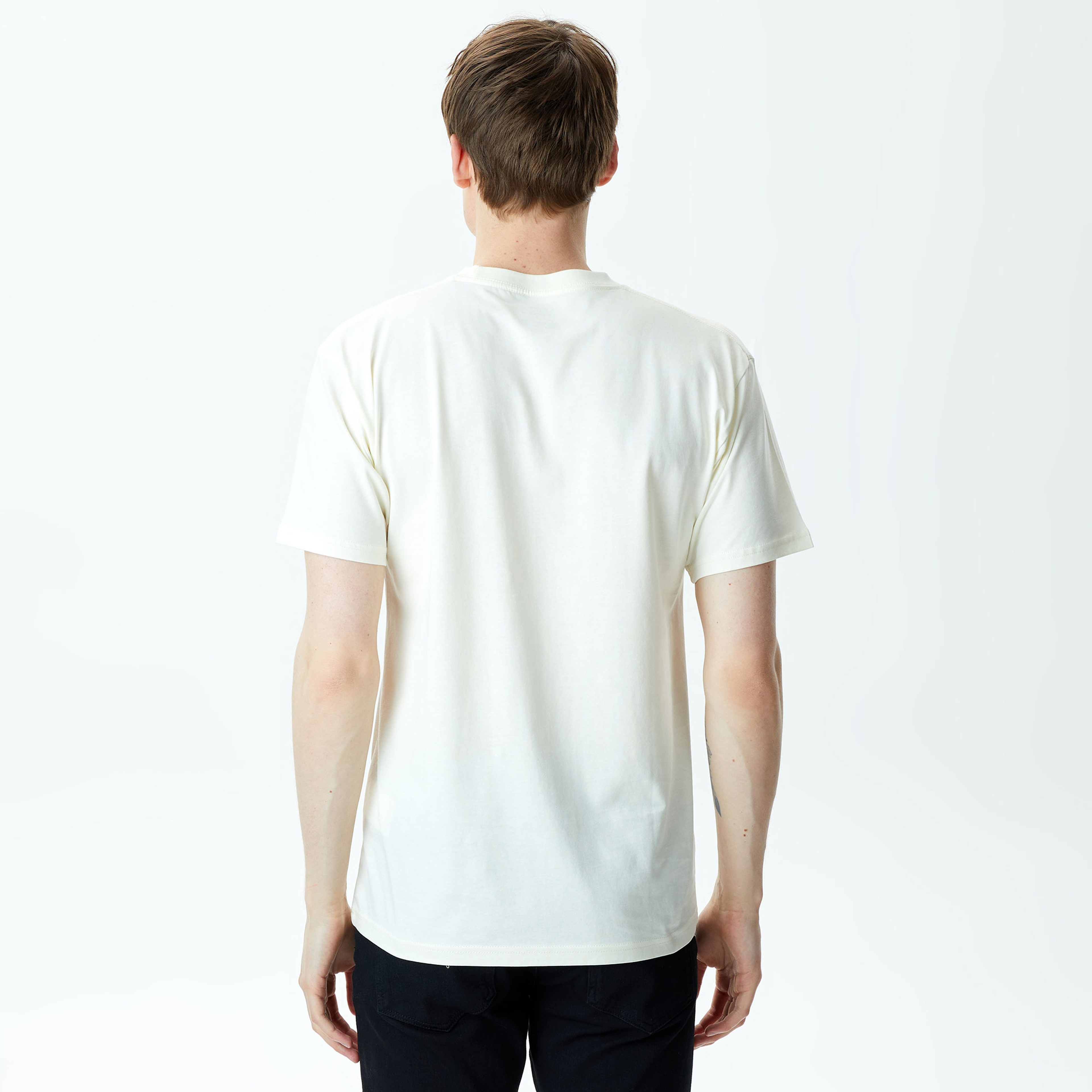 Vans Thinkv Ss Erkek Beyaz T-Shirt