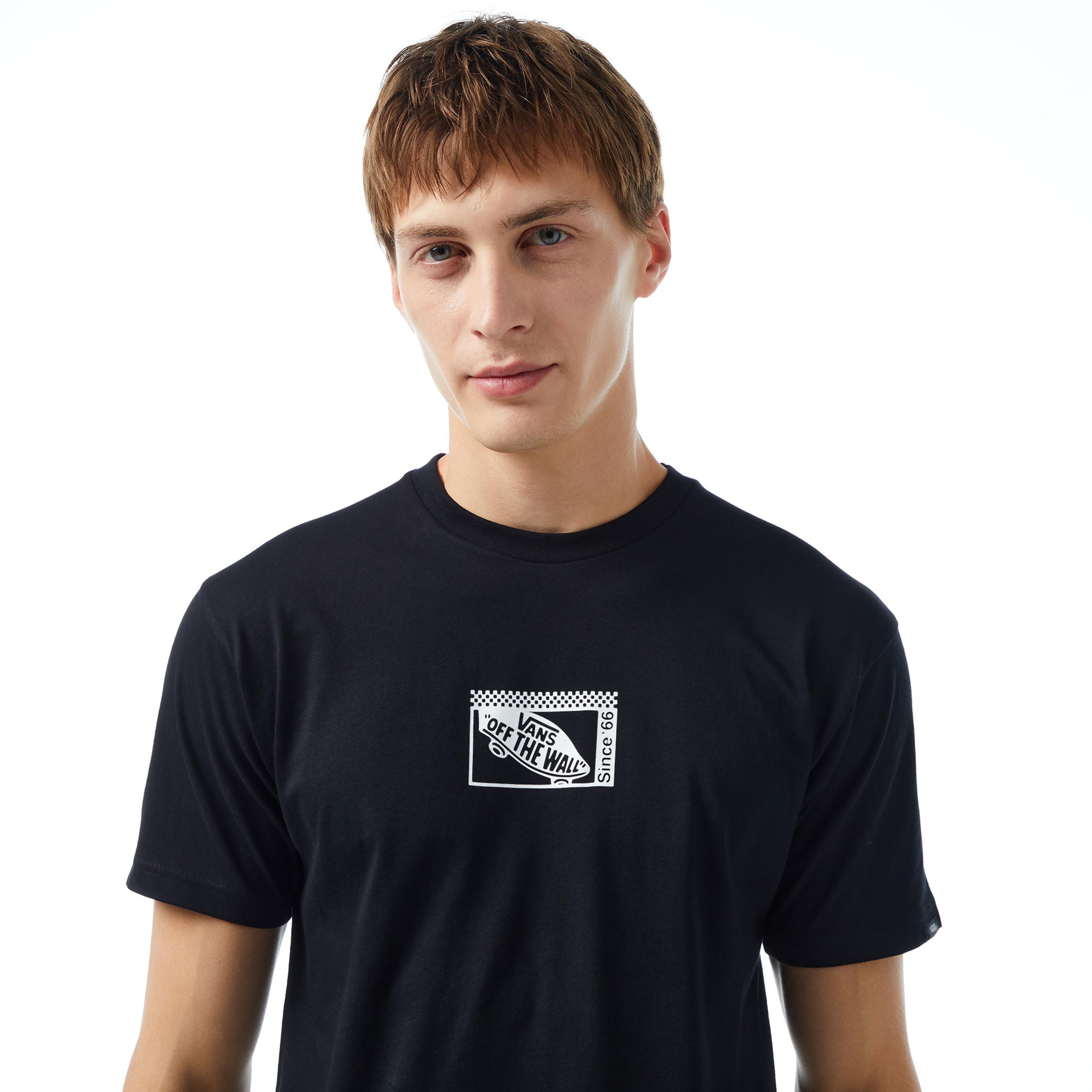Vans Tech Box Ss Erkek Siyah T-Shirt