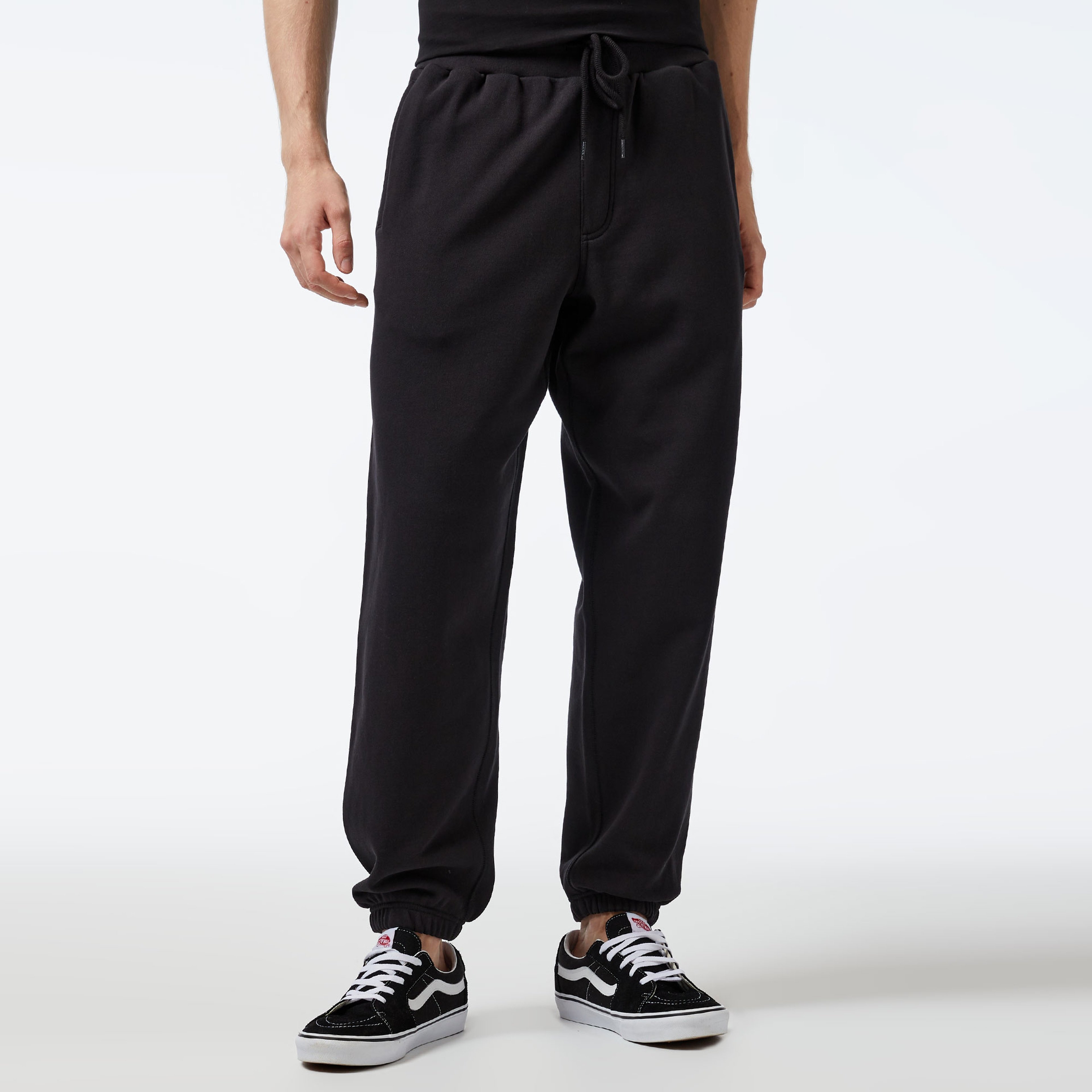 Vans Original Standards Loose Fleece Pant Erkek Siyah Pantolon