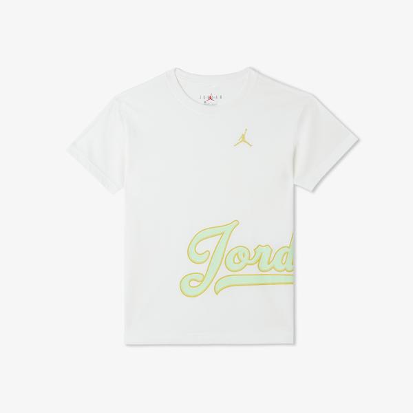 Jordan Jdg Wrap Around Ss Çocuk Krem T-Shirt