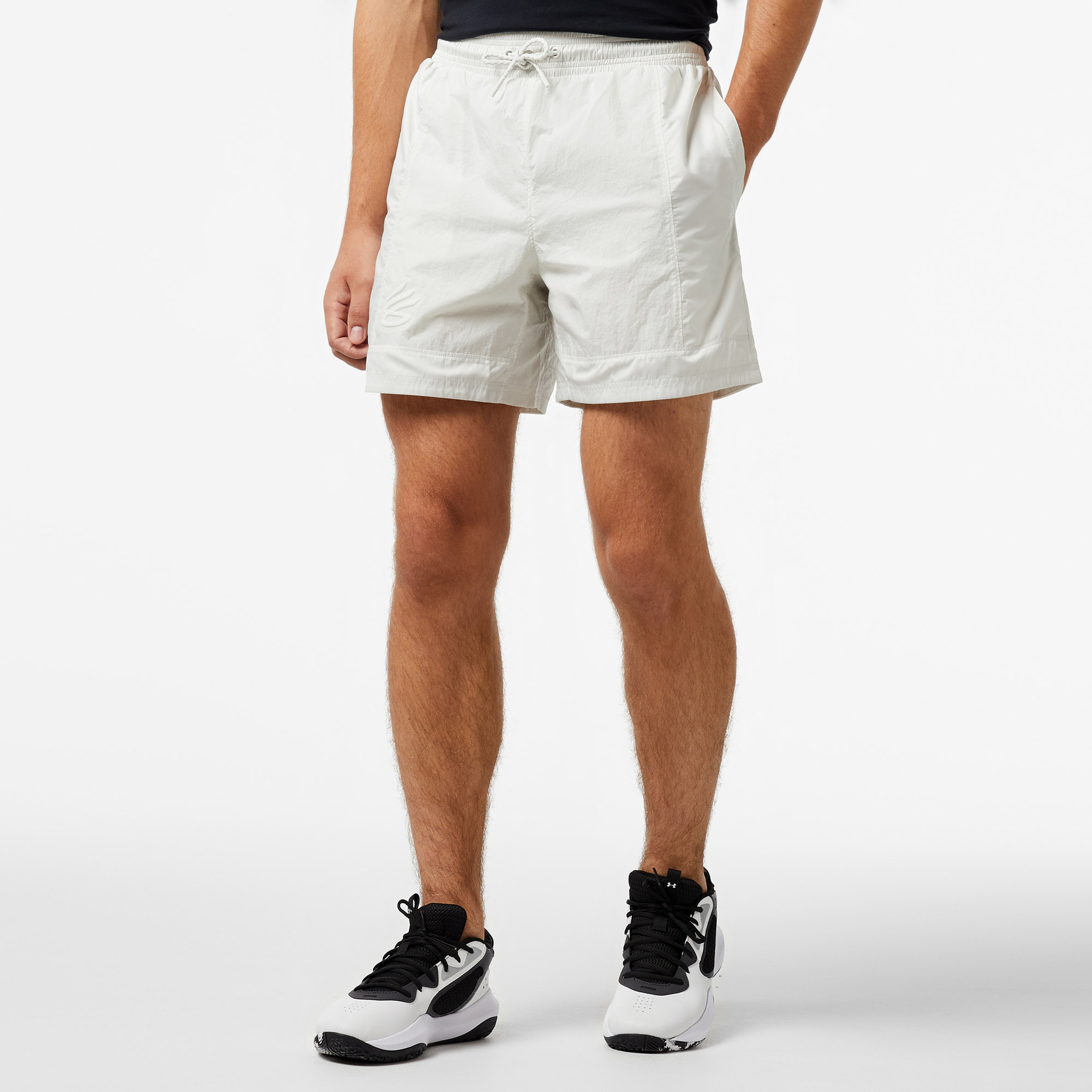 Under Armour Curry Woven Erkek Beyaz Şort