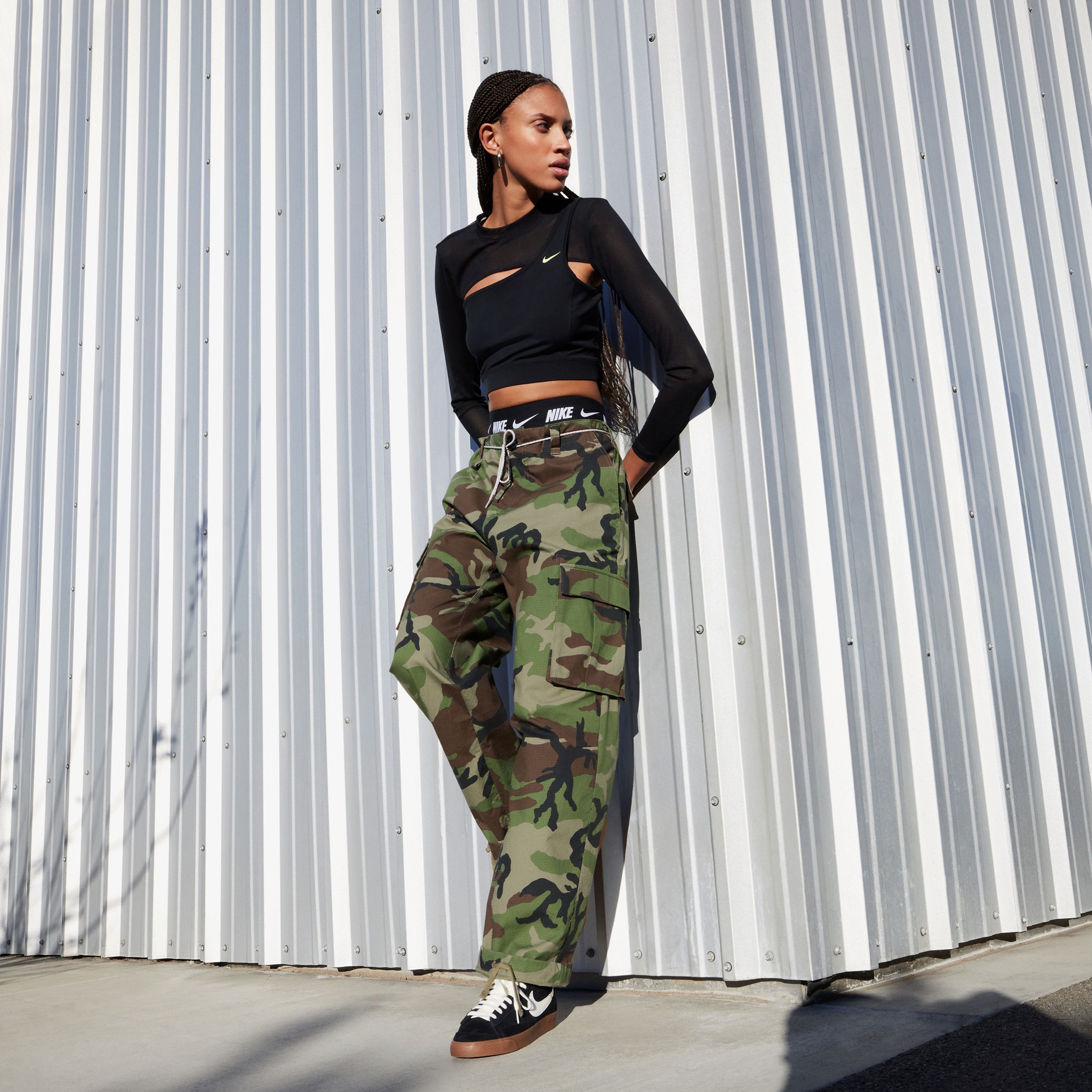 Nike Blazer Low '77 Vintage Kadın Siyah Sneaker