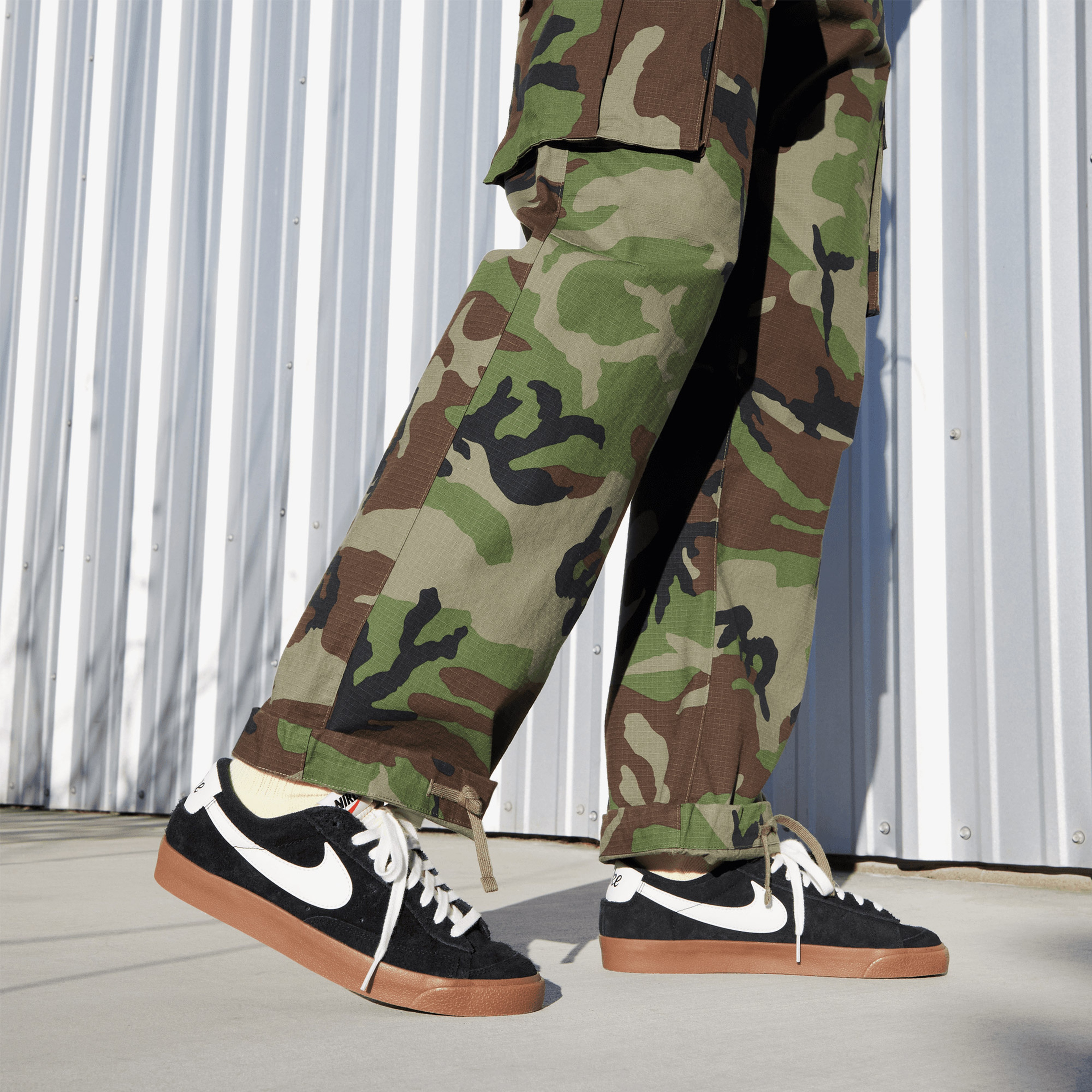 Nike Blazer Low '77 Vintage Kadın Siyah Sneaker