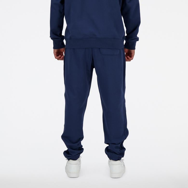 New Balance Athletics French Terry Erkek Lacivert Eşofman Altı