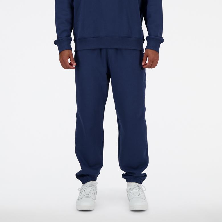 New Balance Athletics French Terry Erkek Lacivert Eşofman Altı