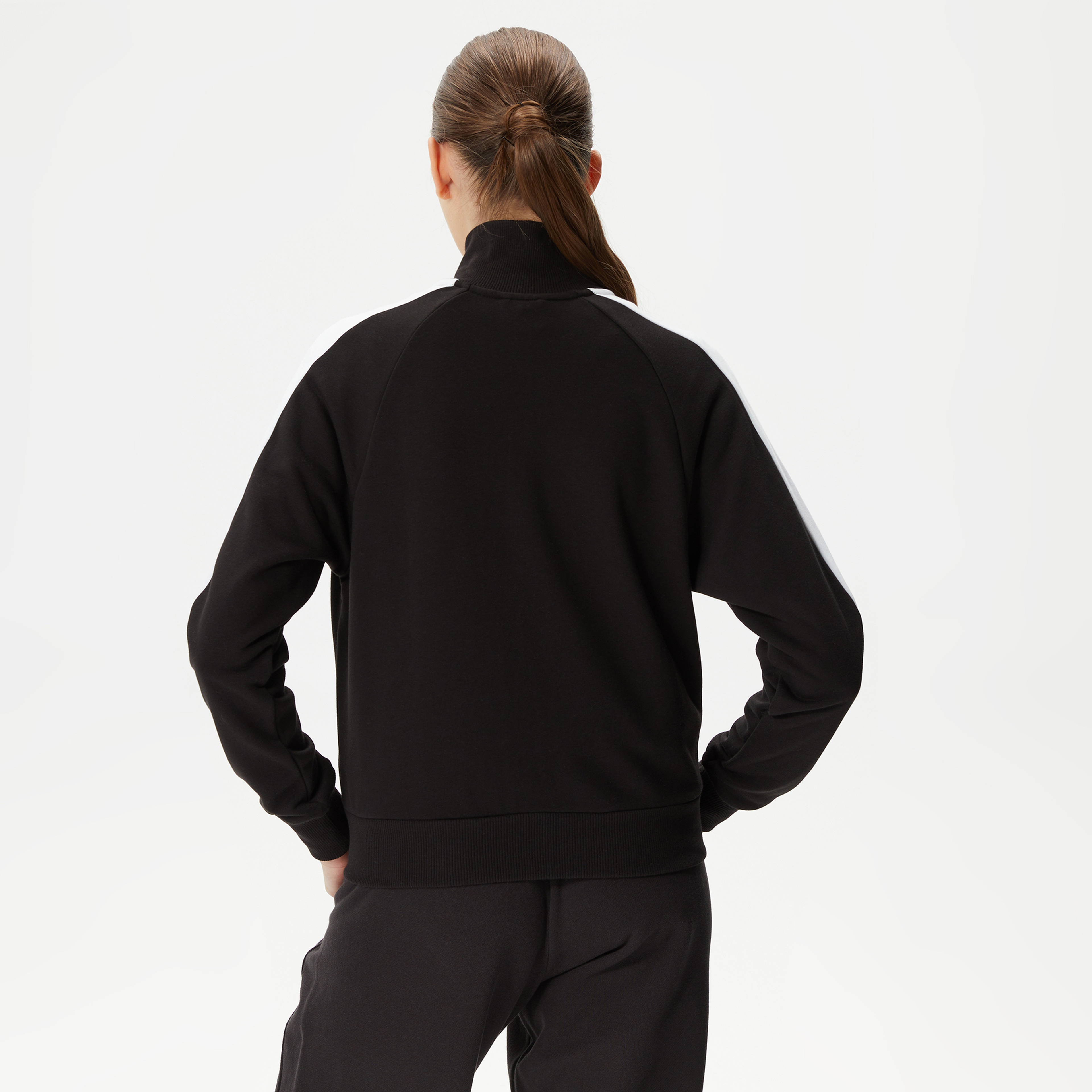 Puma Iconic T7 Kadın Siyah Eşofman Üstü