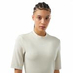 Nike Sportswear Chill Knit Kadın Krem Elbise