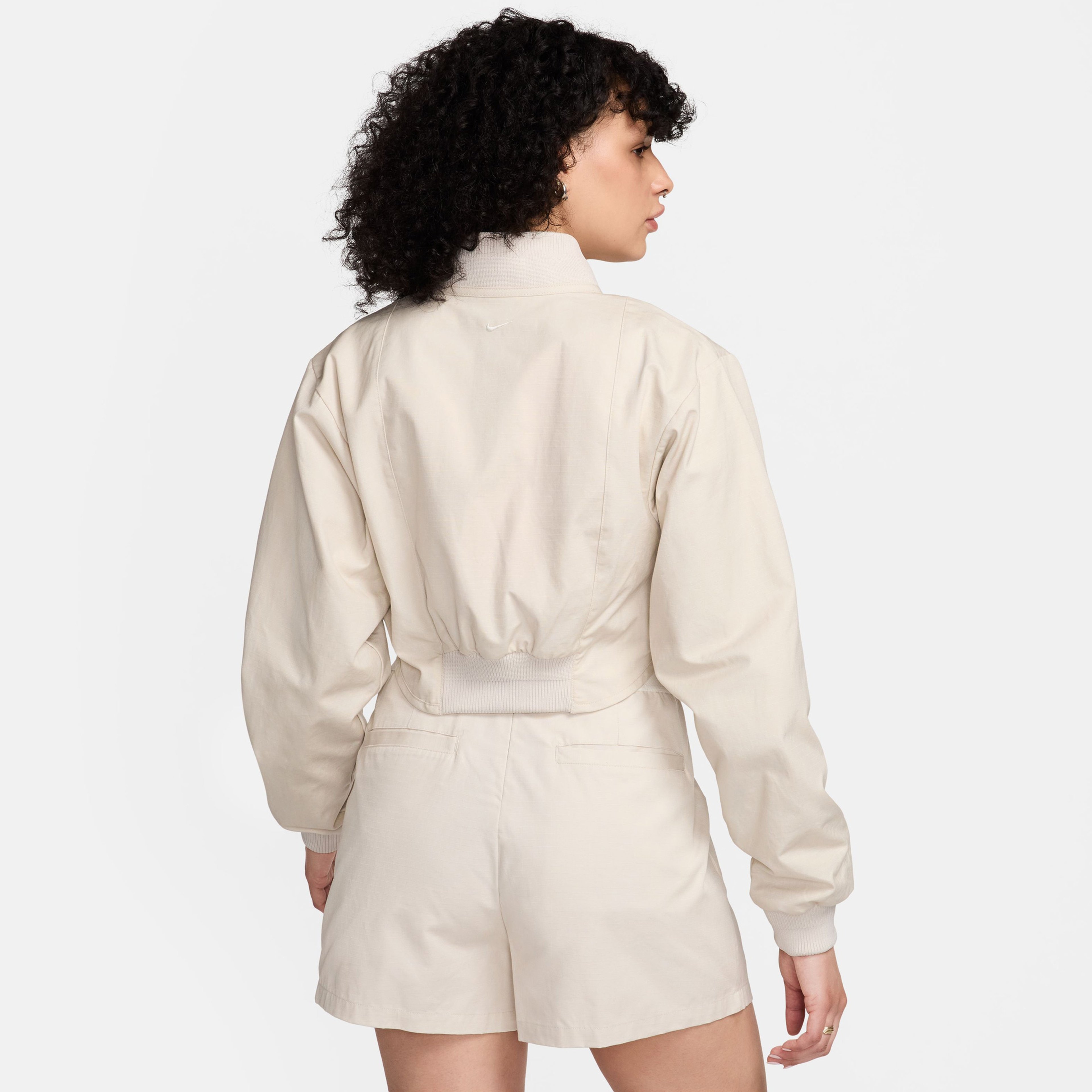 Nike Sportswear Collection Kadın Beyaz Ceket