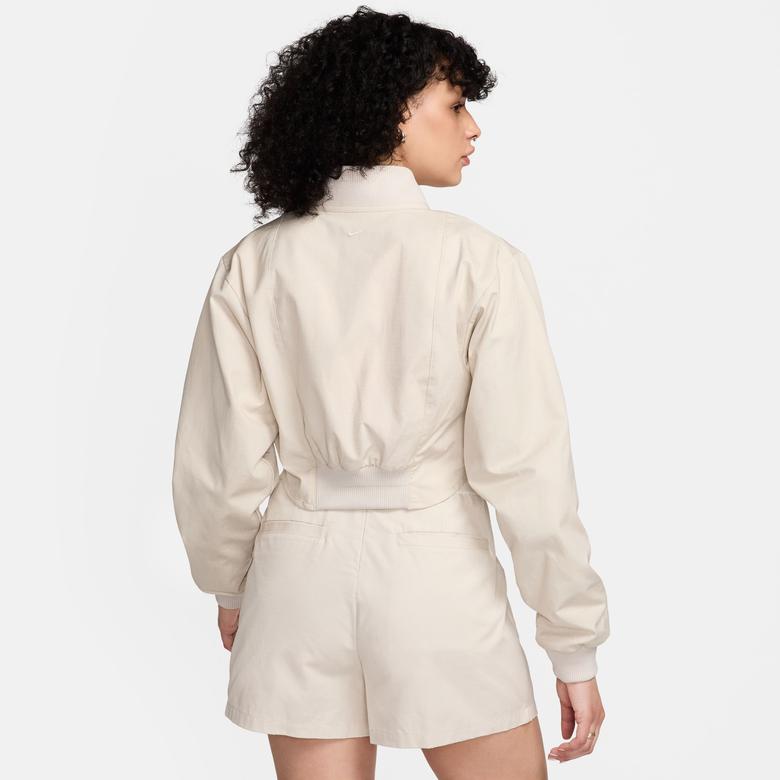 Nike Sportswear Collection Kadın Beyaz Ceket