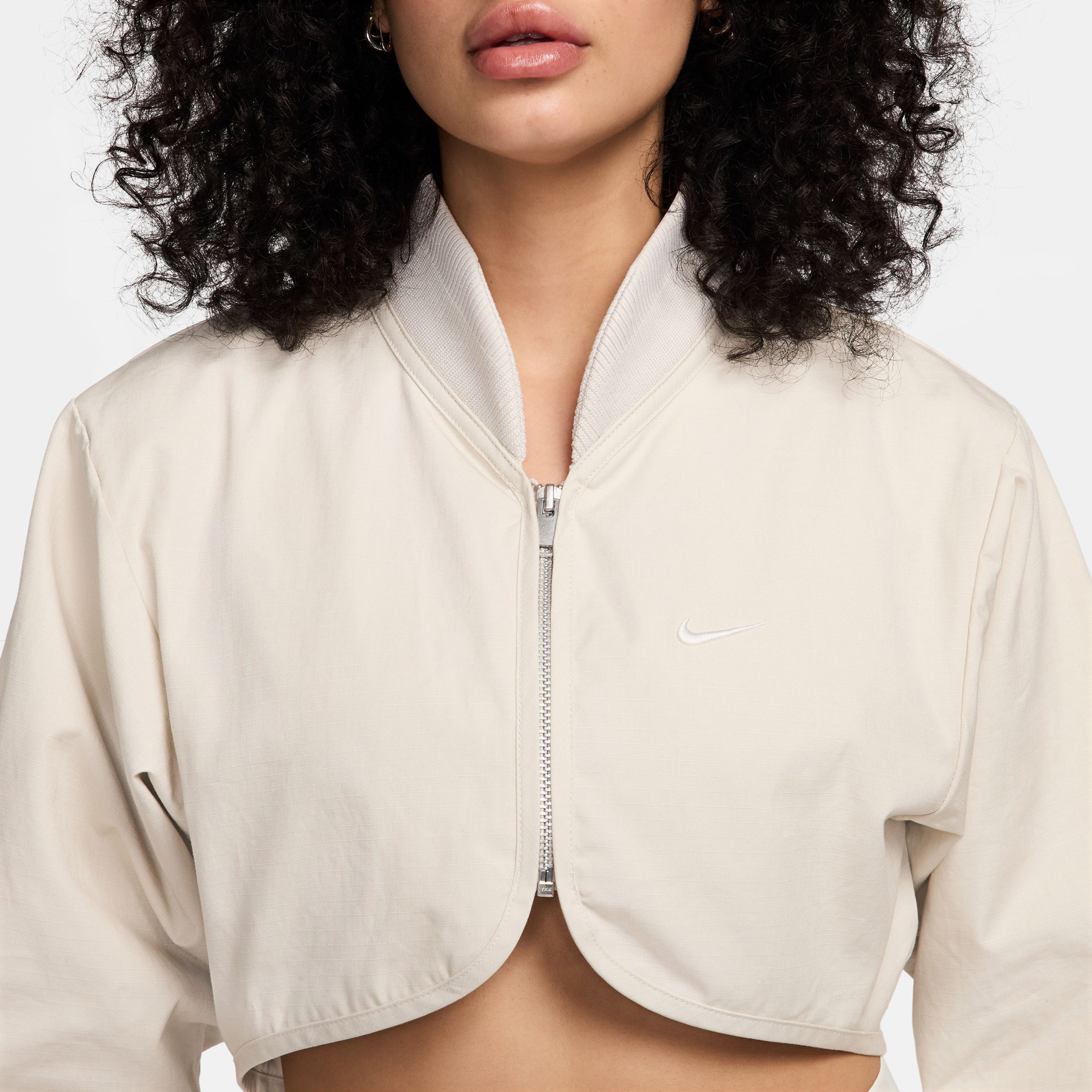 Nike Sportswear Collection Kadın Beyaz Ceket