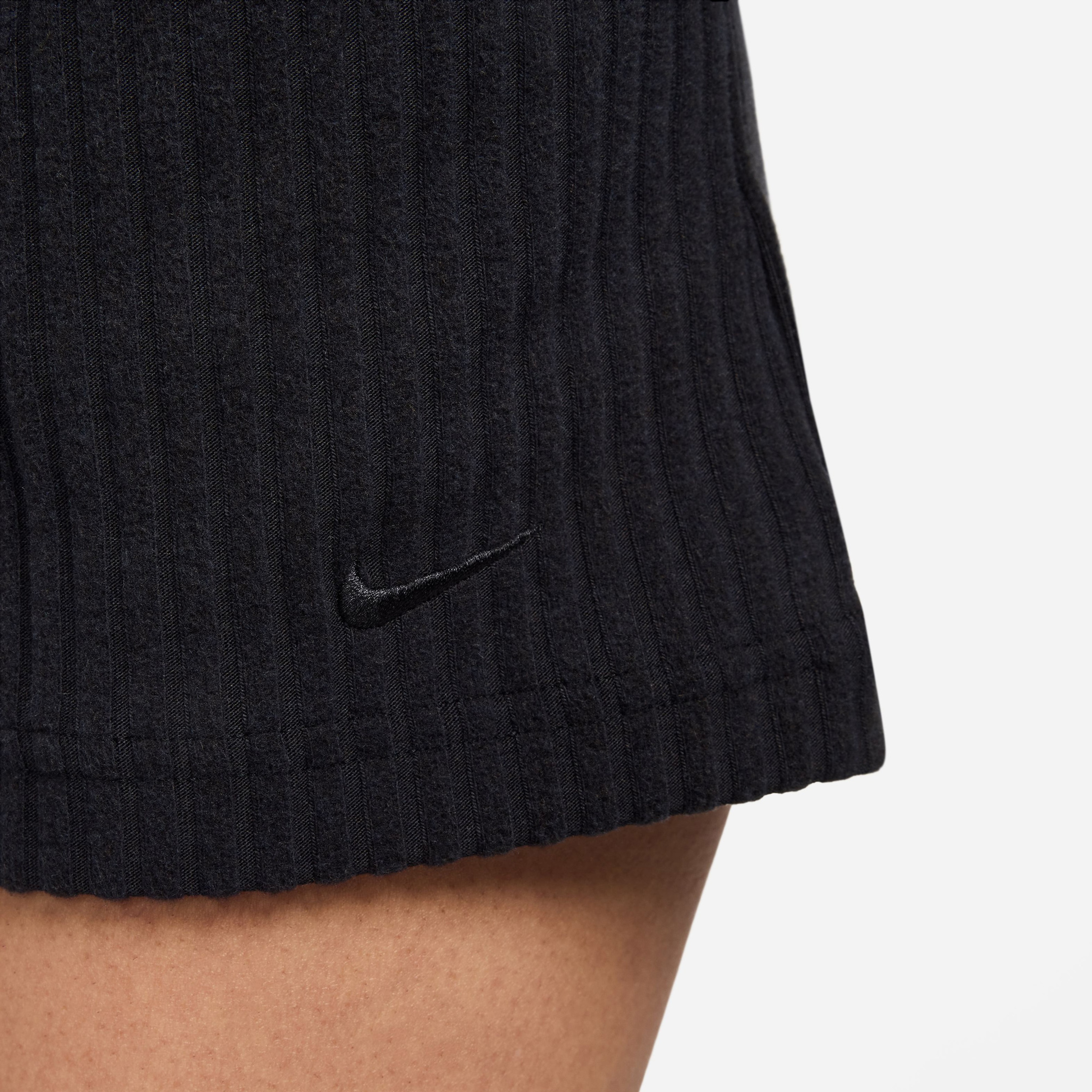 Nike Sportswear Chill Knit Kadın Siyah Şort